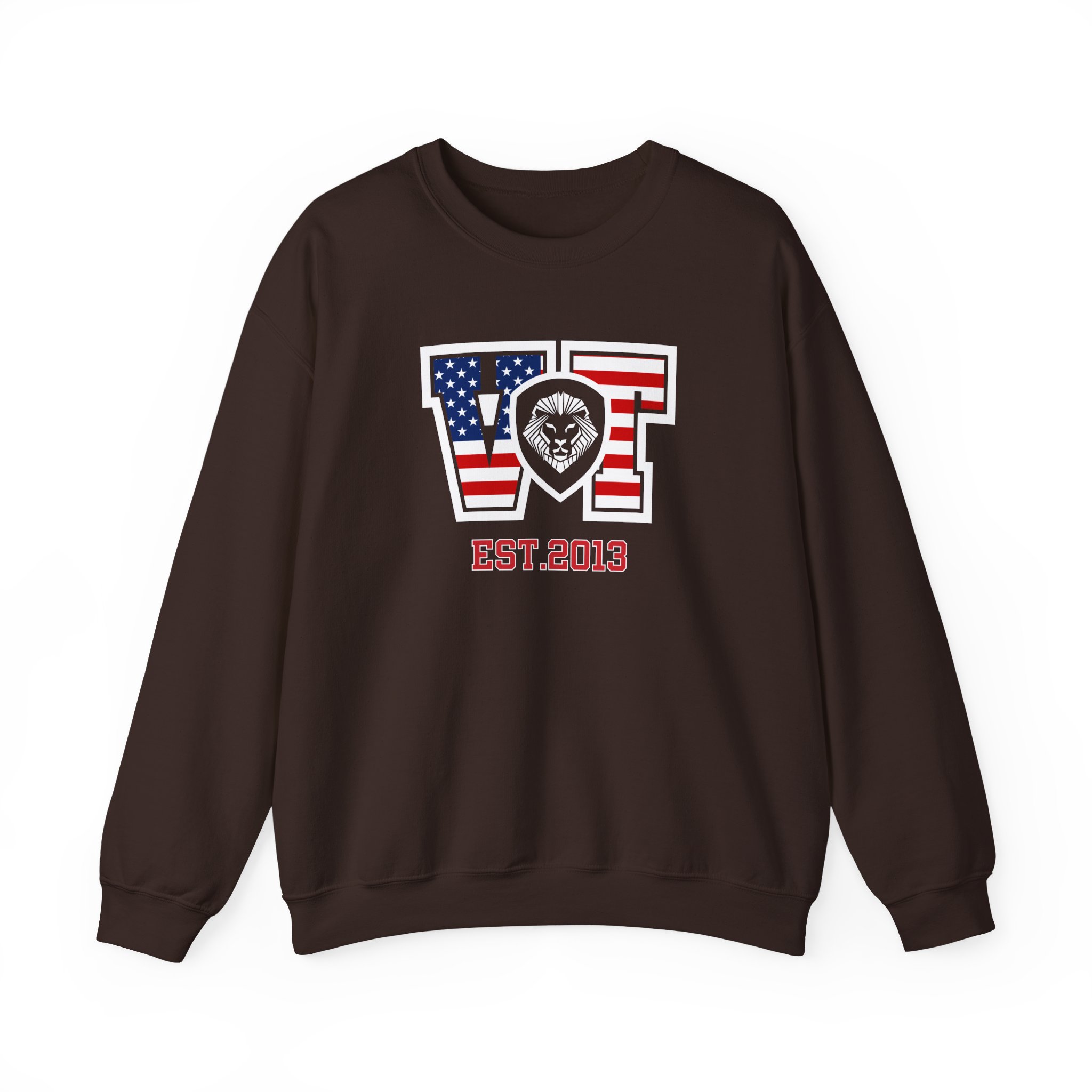 Valuetainment Collegiate Vt Unisex Heavy Blend™ Crewneck Sweatshirt - Image 3