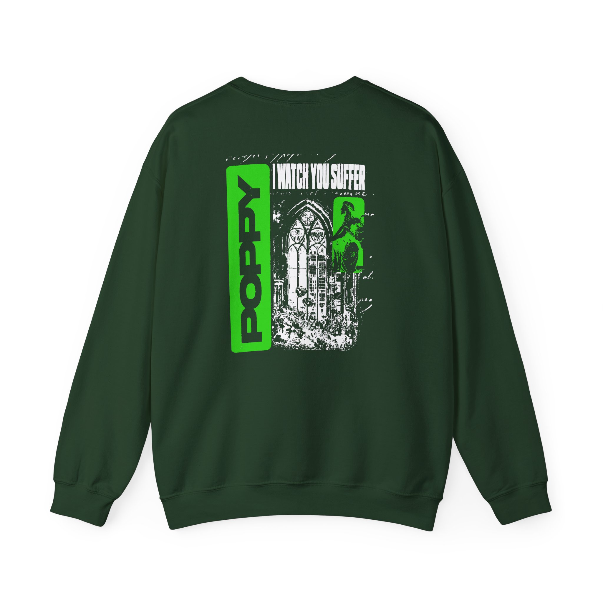 Poppy I Watch You Suffer Unisex Heavy Blend™ Crewneck Sweatshirt - Image 6