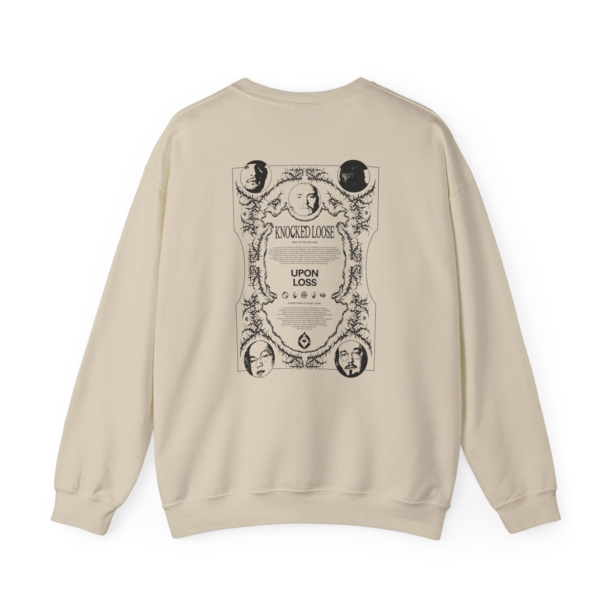Knocked Loose Upon Loss Wolves Unisex Heavy Blend™ Crewneck Sweatshirt - Image 6