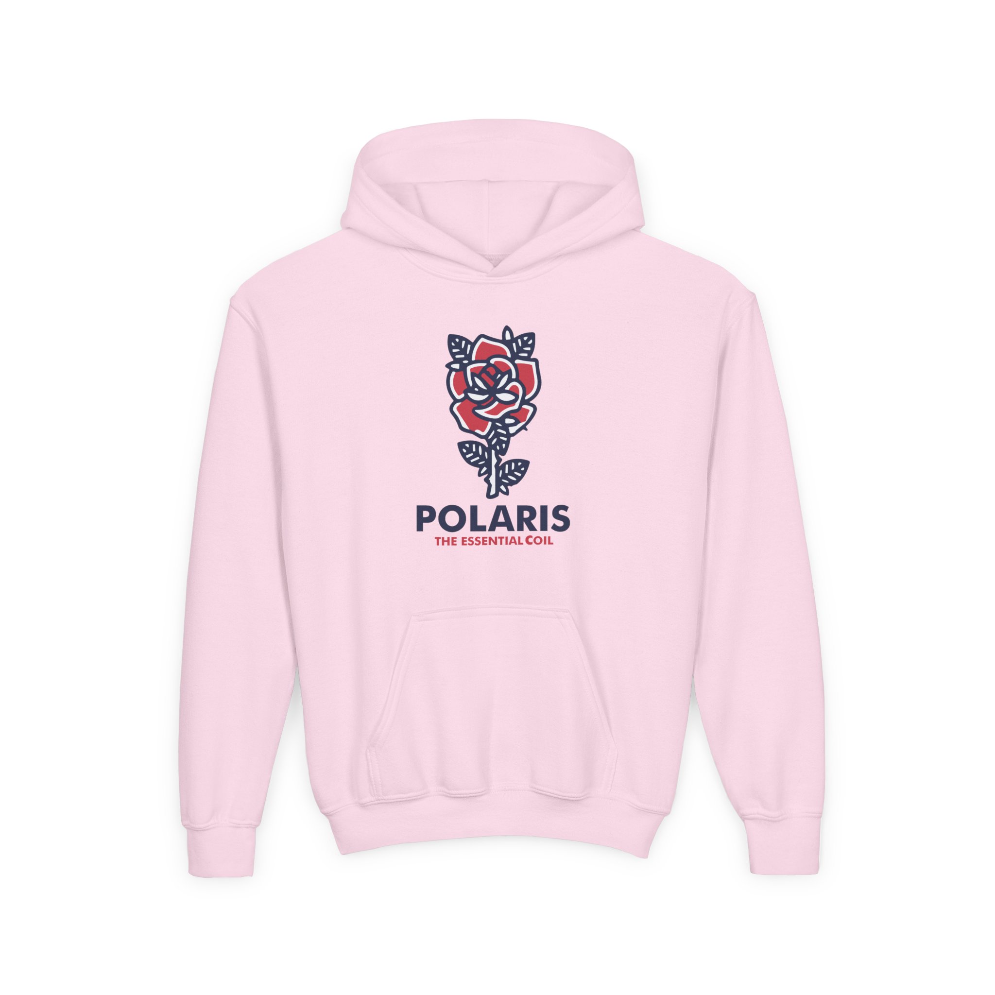 Polaris Rose Youth Heavy Blend Hooded Sweatshirt - Image 9