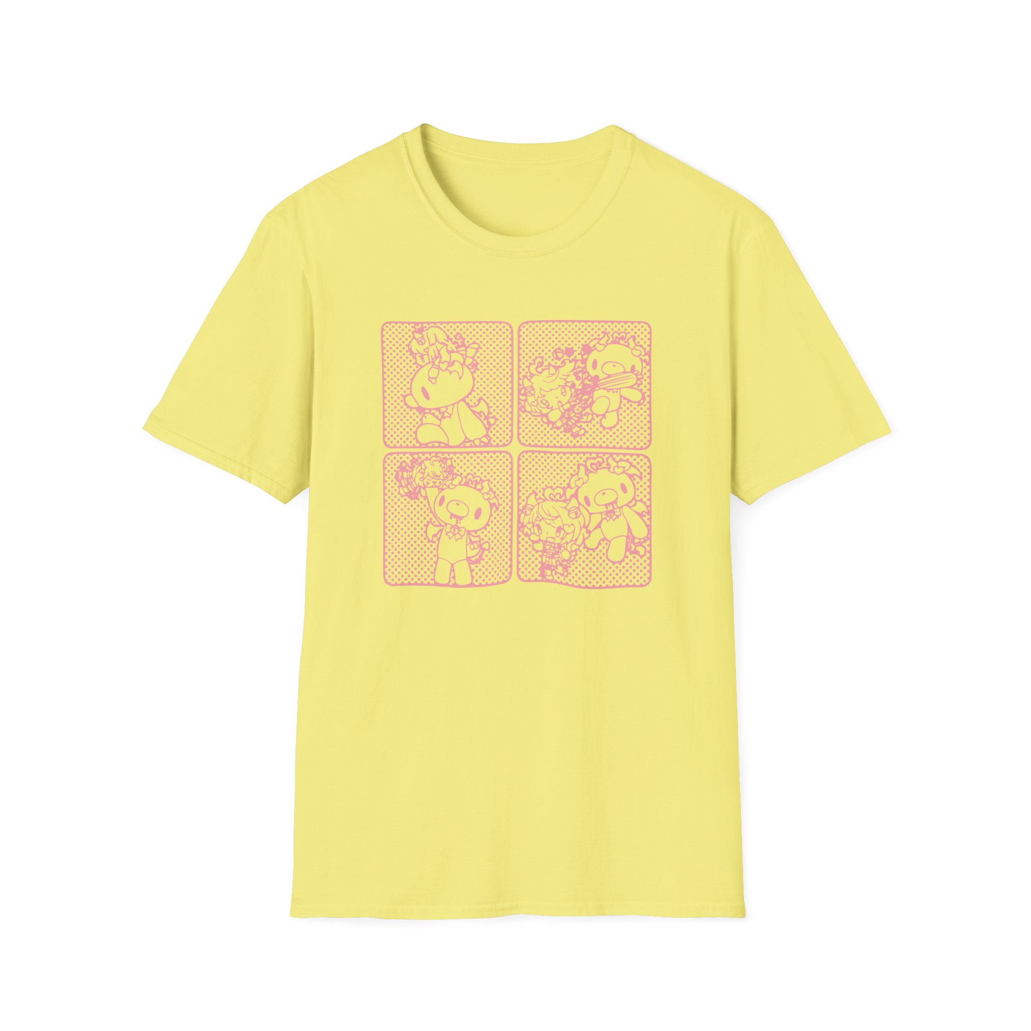 Ironmouse X Gloomy Bear Unisex Softstyle T-shirt - Image 7
