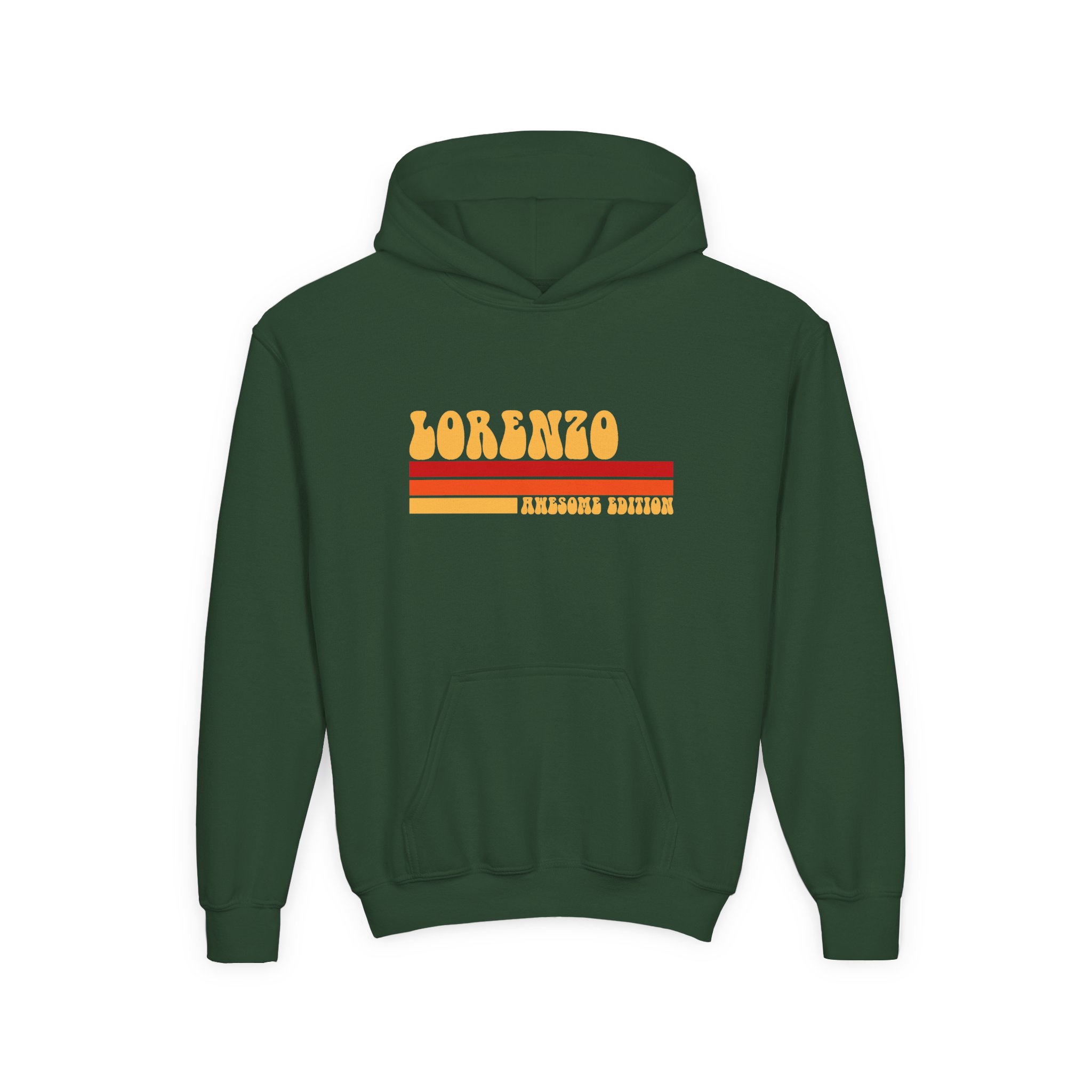 Youth Chris Lorenzo Heavy Blend Hooded Sweatshirt - Image 5