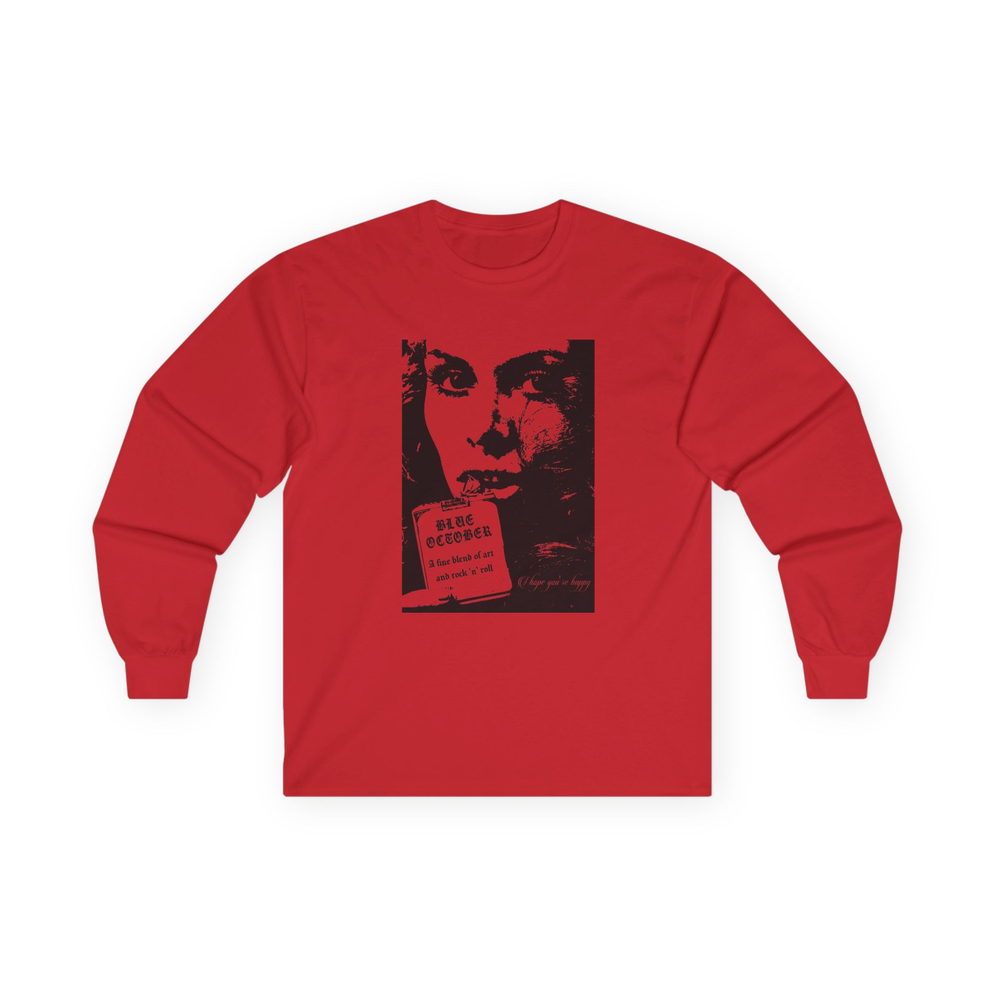 Blue October a Fine Blend Unisex Ultra Cotton Long Sleeve Tee