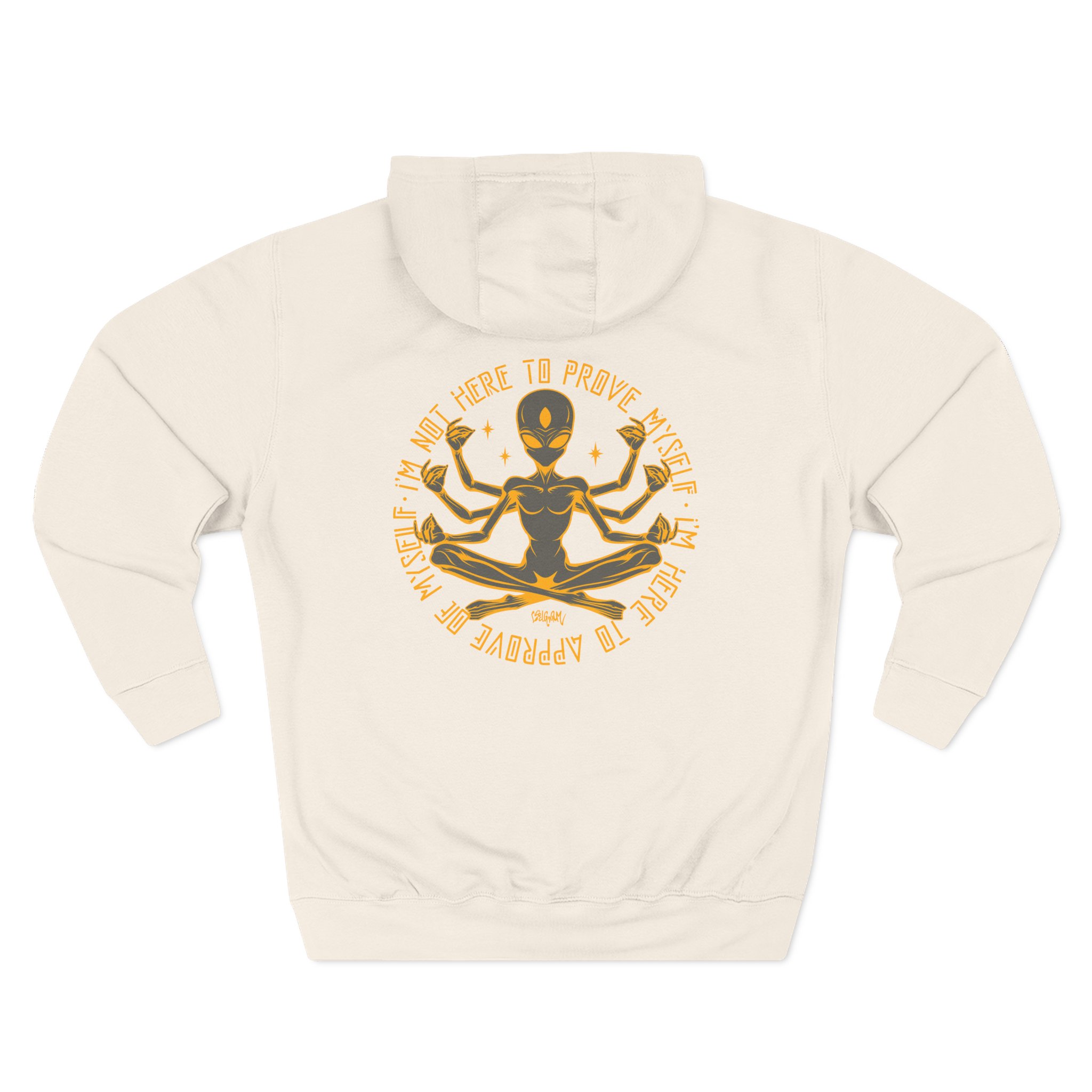 Lsdream Cosmic Upgrade Three-Panel Fleece Hoodie - Image 8
