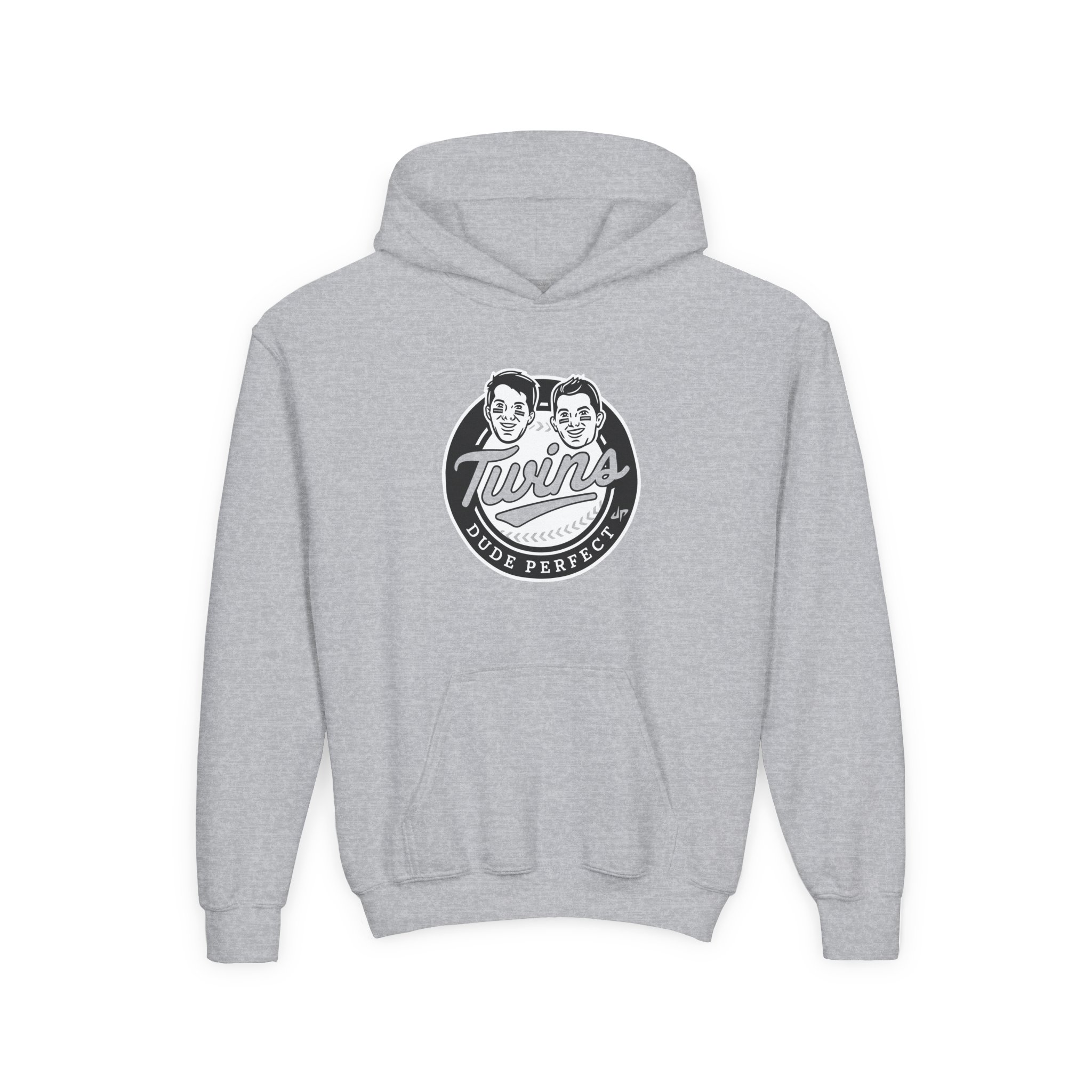 Dude Perfect Twins Youth Heavy Blend Hooded Sweatshirt - Image 5