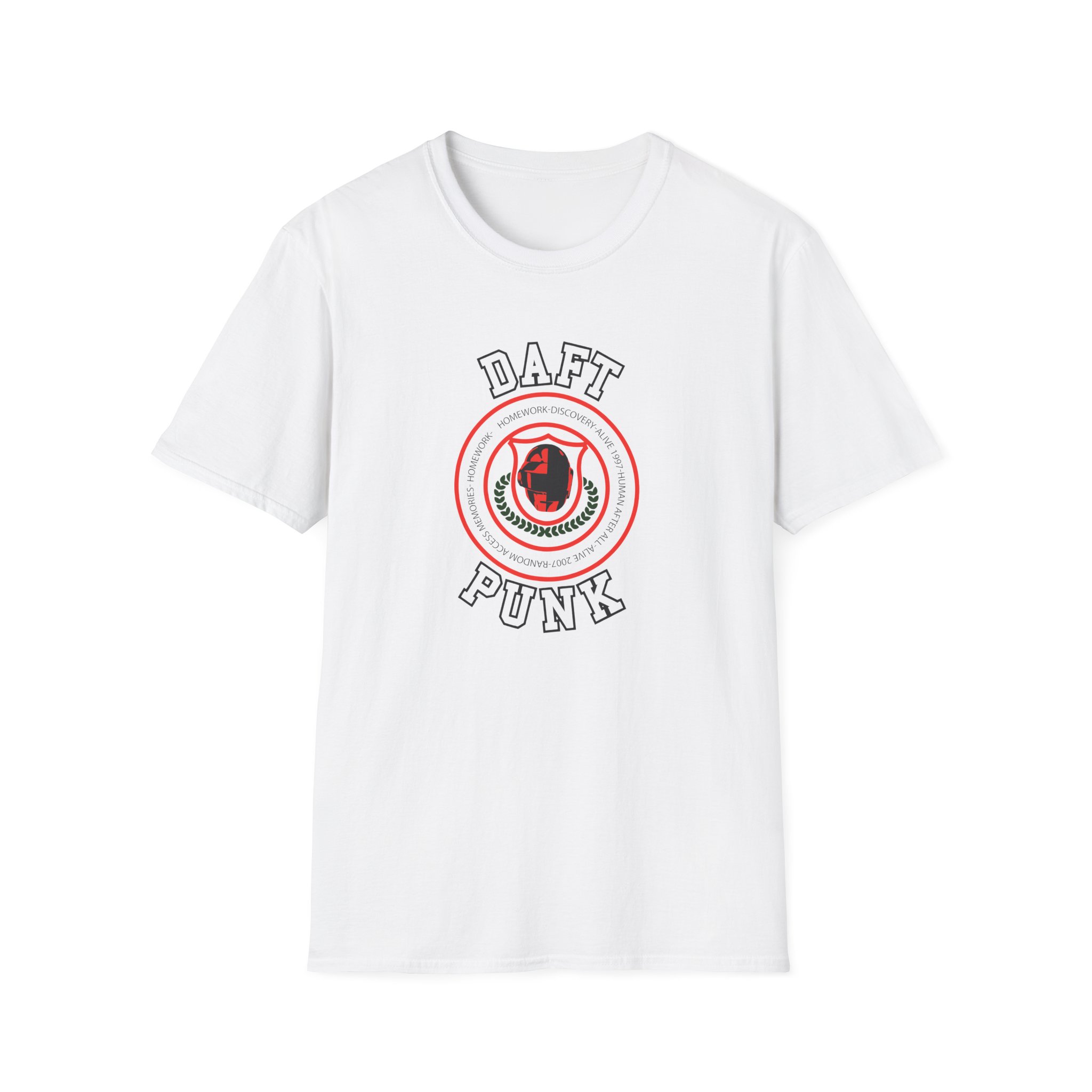 Daft Punk Unisex Softstyle T-Shirt