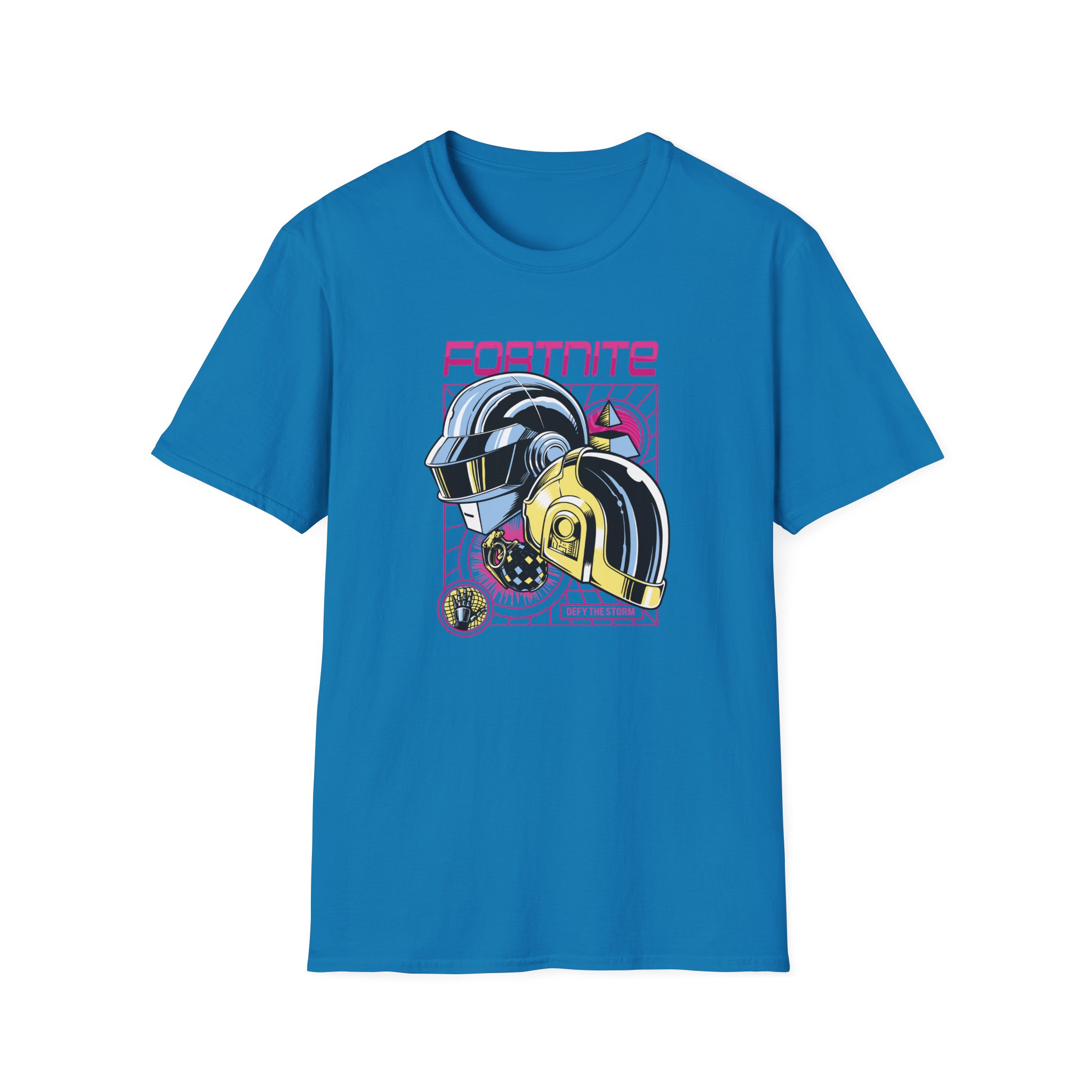 Daft Punk Fortnite X Daft Punk Unisex Softstyle T-Shirt - Image 23