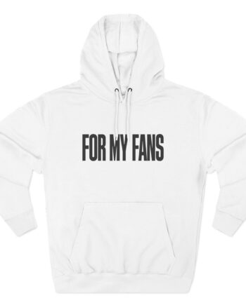 Mary J Blige Fans Photo Three-panel Fleece Hoodie