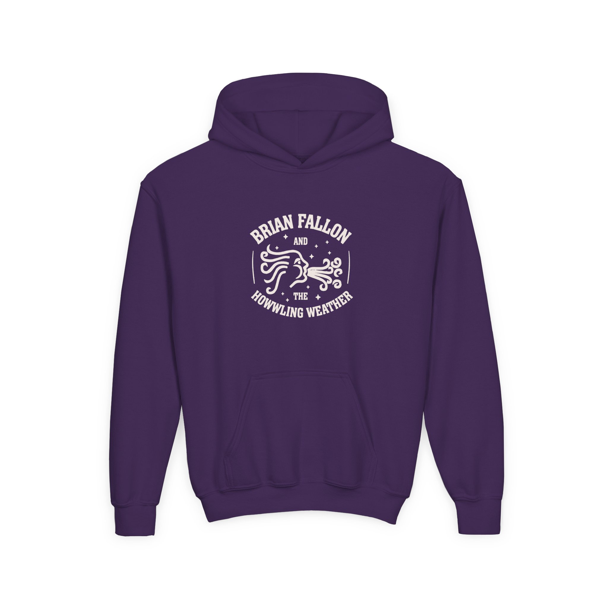 Brian Fallon Howling Weather Youth Heavy Blend Hooded Sweatshirt - Image 13