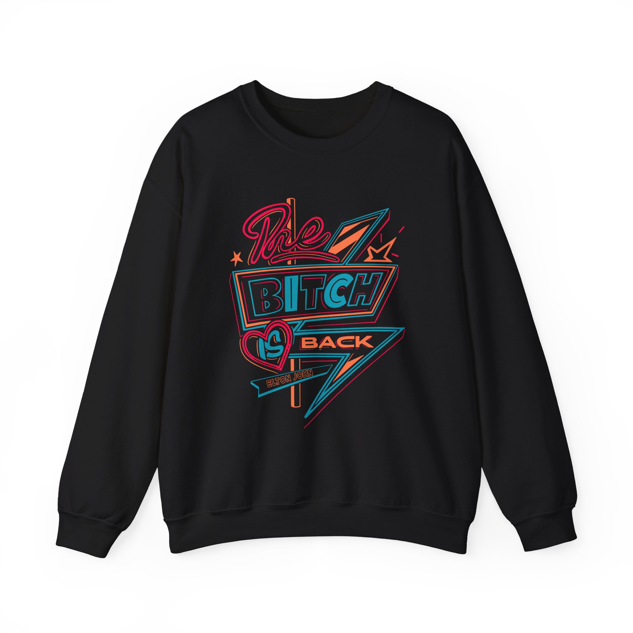 EJ Farewell The Bitch is Back Sign Unisex Heavy Blend™ Crewneck Sweatshirt