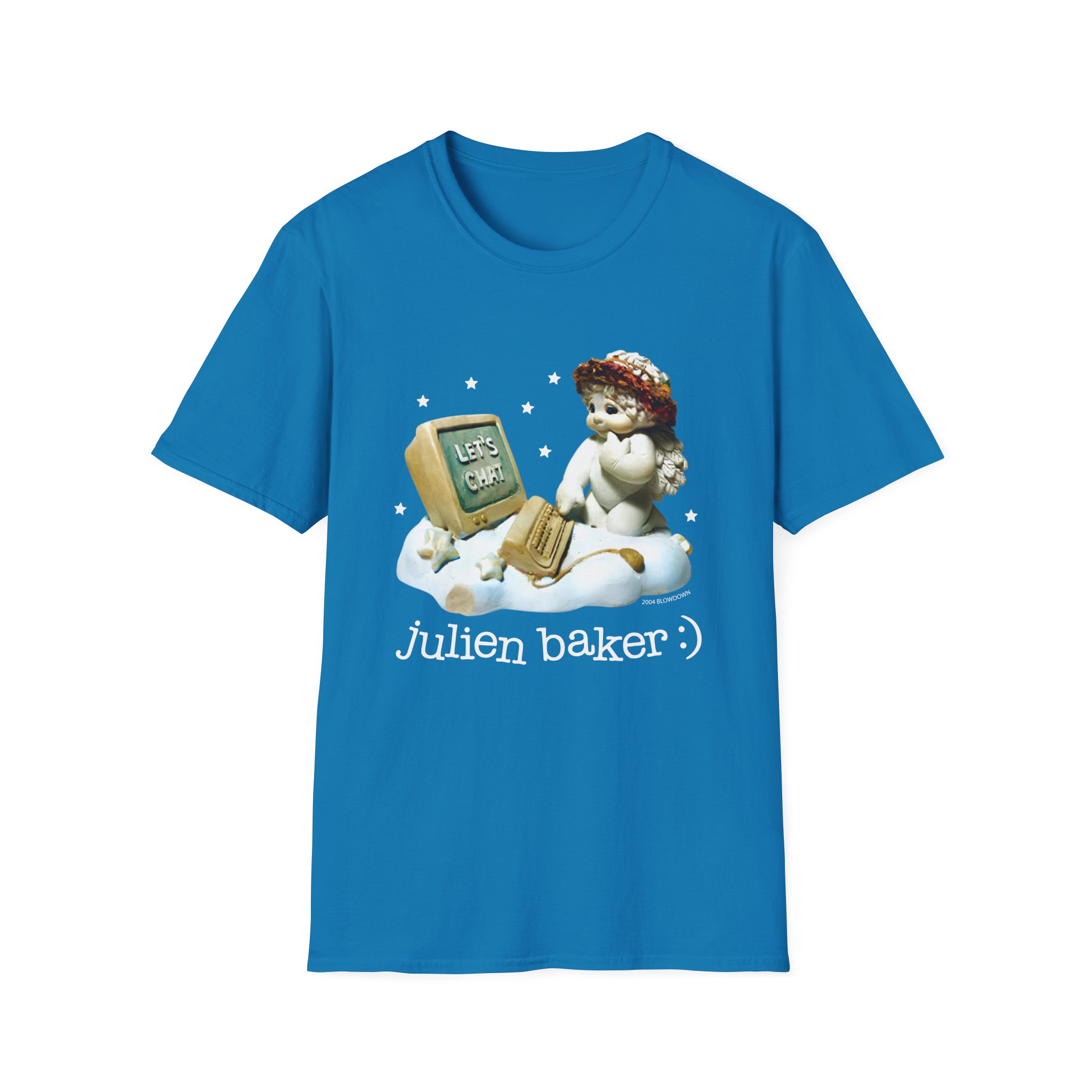 Julien Baker Online Angel Unisex Softstyle T-Shirt - Image 9