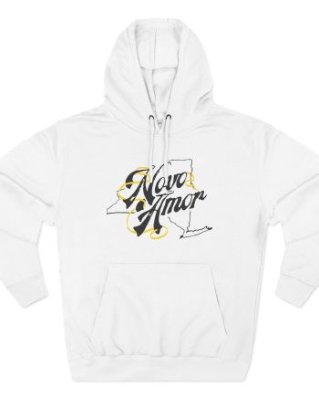 Novo Amor Ny Ribbon Three-Panel Fleece Hoodie
