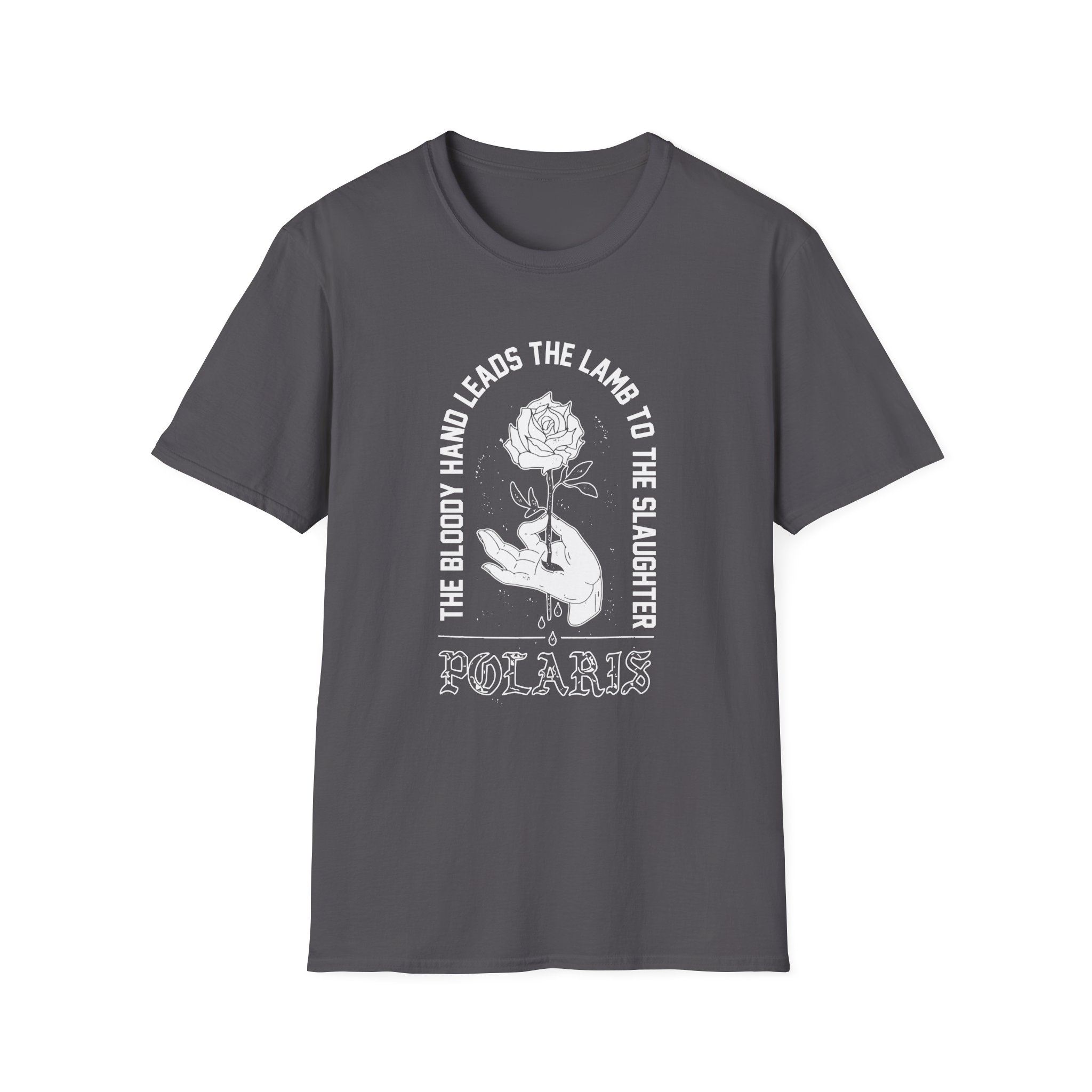Polaris Bloody Hand Unisex Softstyle T-Shirt - Image 13