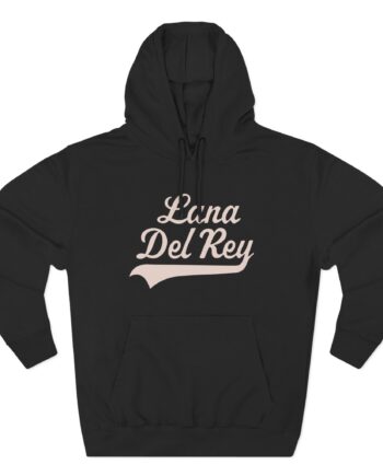 Lanadelrey Three-Panel Fleece Hoodie