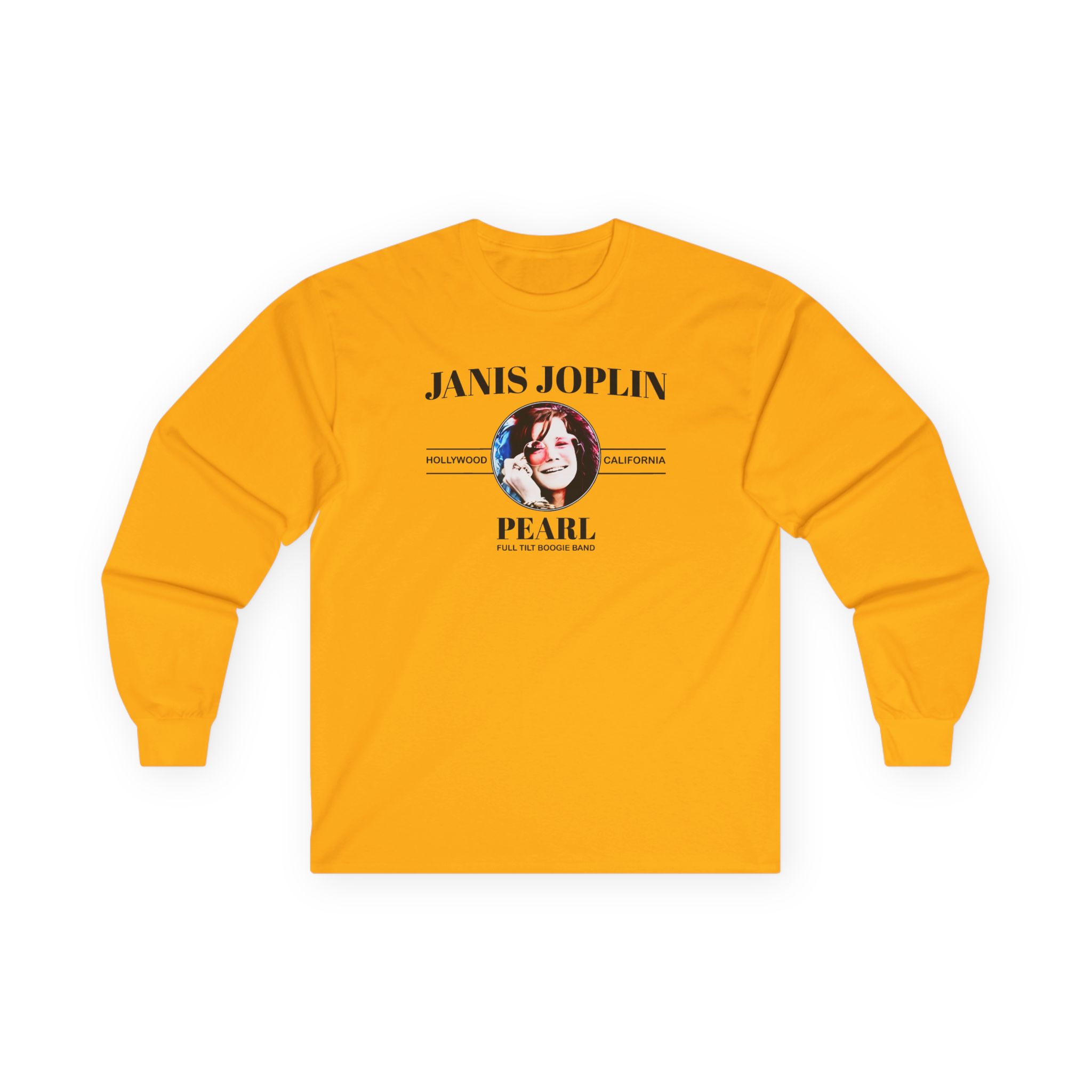 Janis Joplin Pearl Unisex Ultra Cotton Long Sleeve Tee - Image 7
