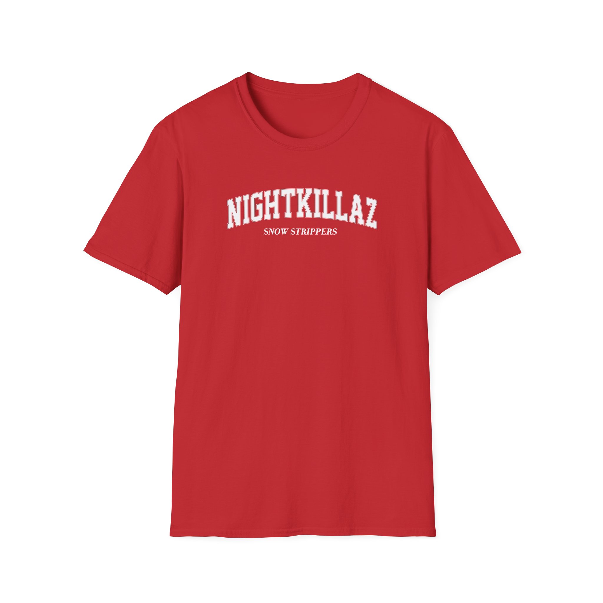 Snow Strippers Nightkillaz Unisex Softstyle T-Shirt - Image 23