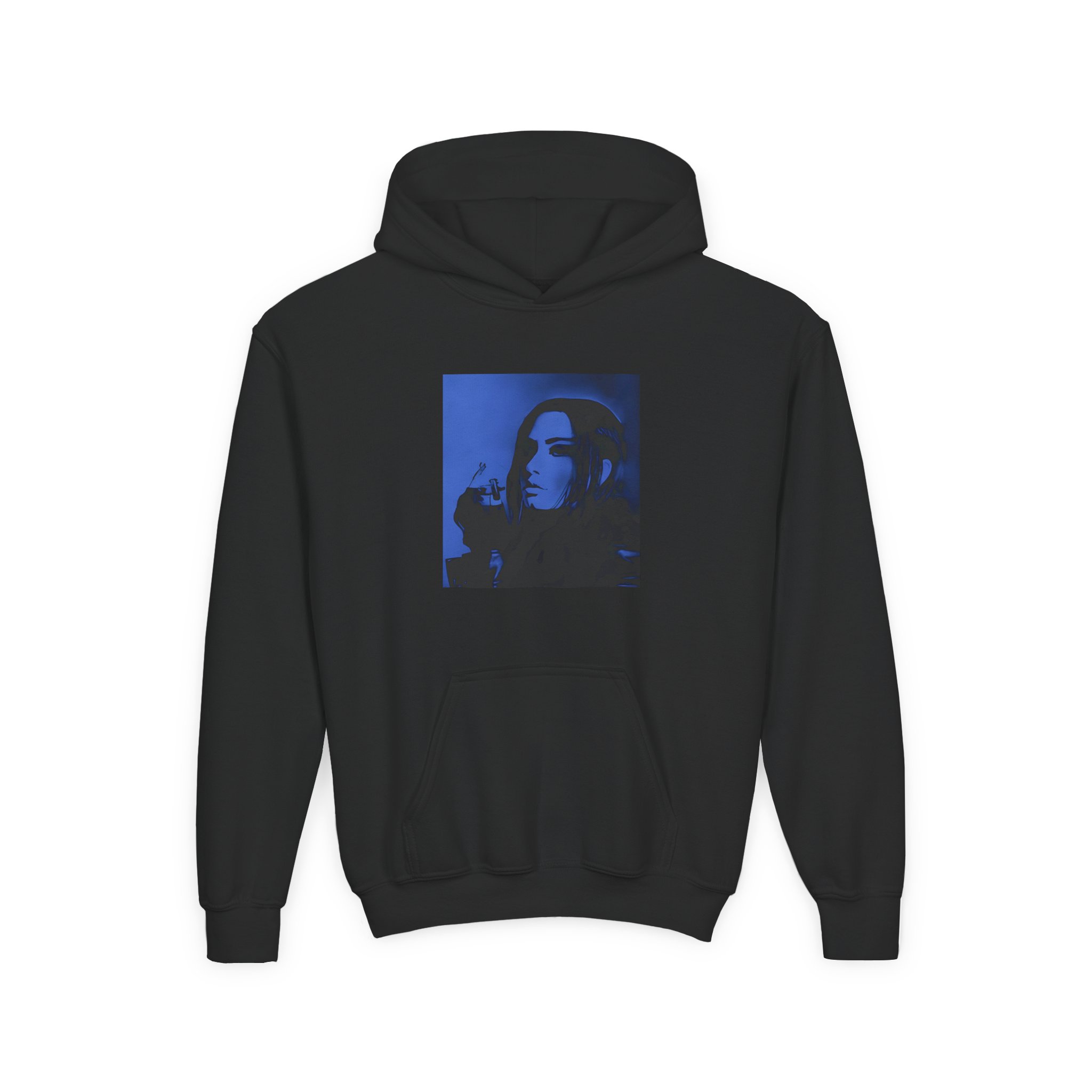 D L Revamped Youth Heavy Blend Hooded Sweatshirt