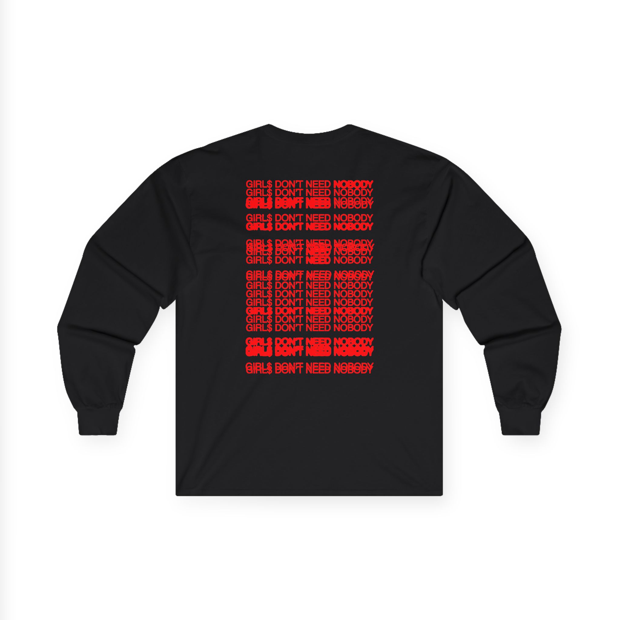 Dom Dolla Don't Need Nobody Repeat Unisex Ultra Cotton Long Sleeve Tee - Image 2