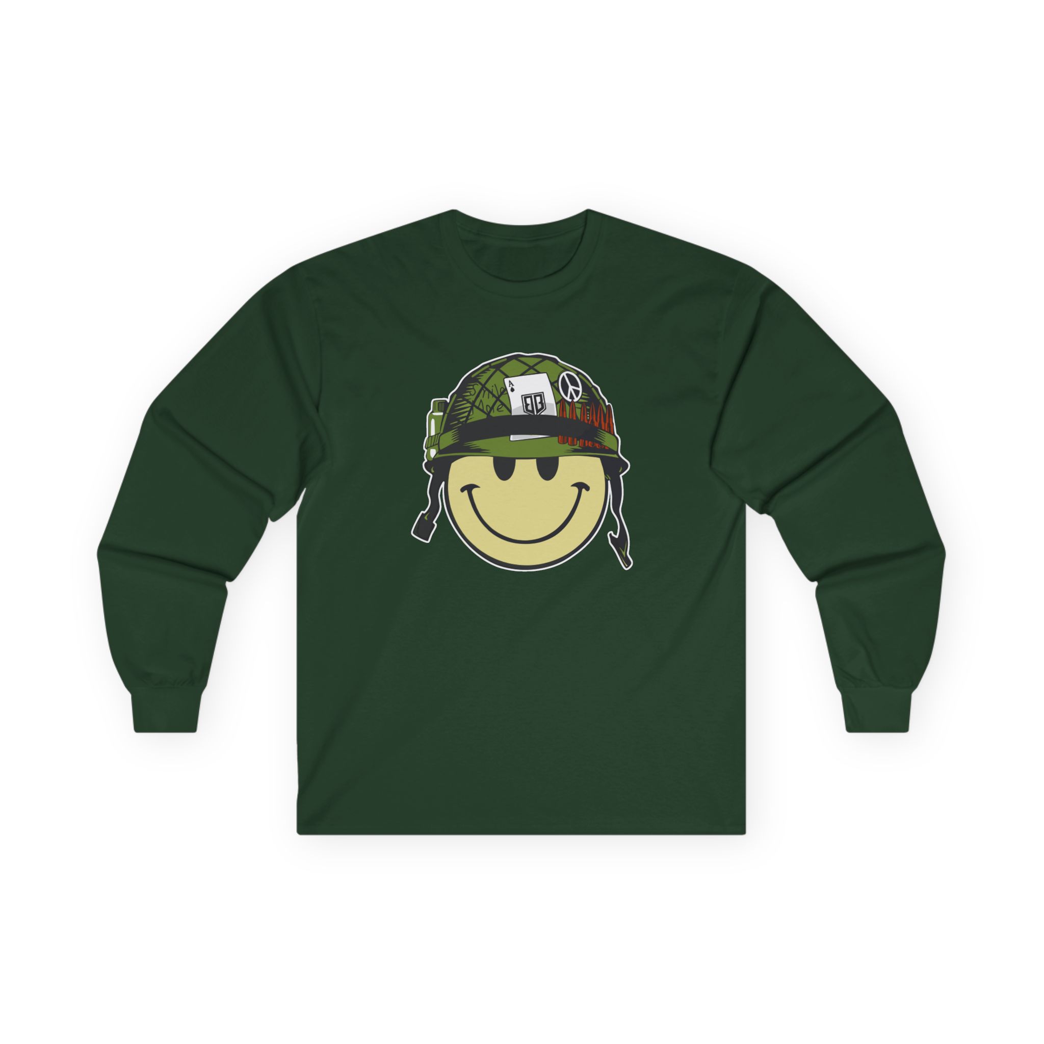 Roman Atwood Smiley Unisex Ultra Cotton Long Sleeve Tee - Image 7