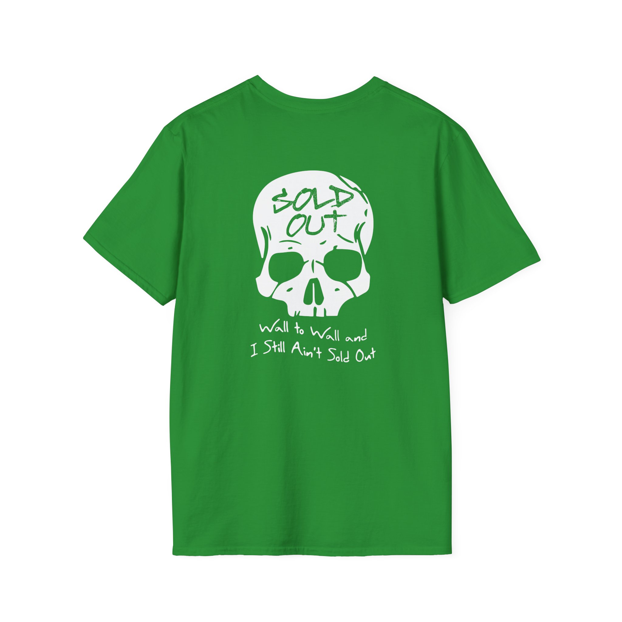 Hd Sea Foam Sold Out Pocket Unisex Softstyle T-Shirt - Image 12