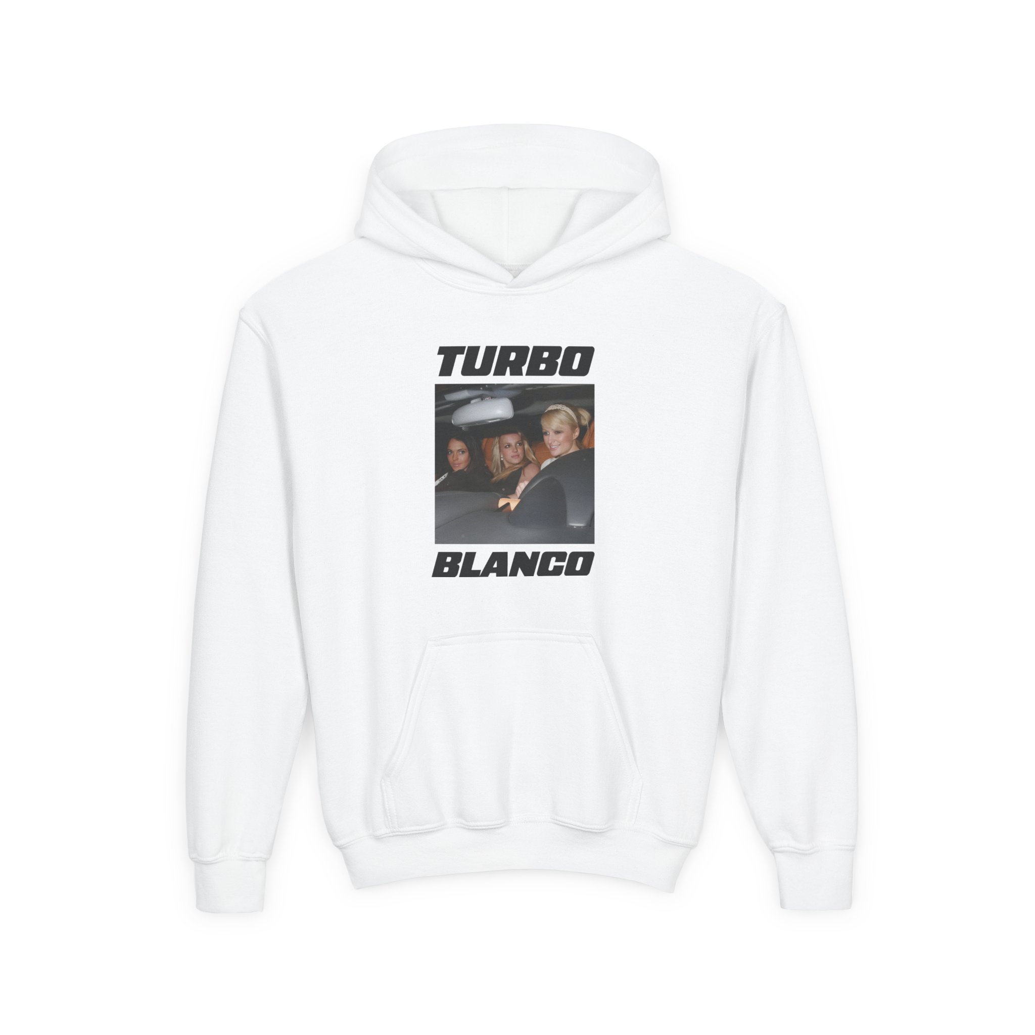 Youth Chris Lorenzo Turbo Blanco Heavy Blend Hooded Sweatshirt
