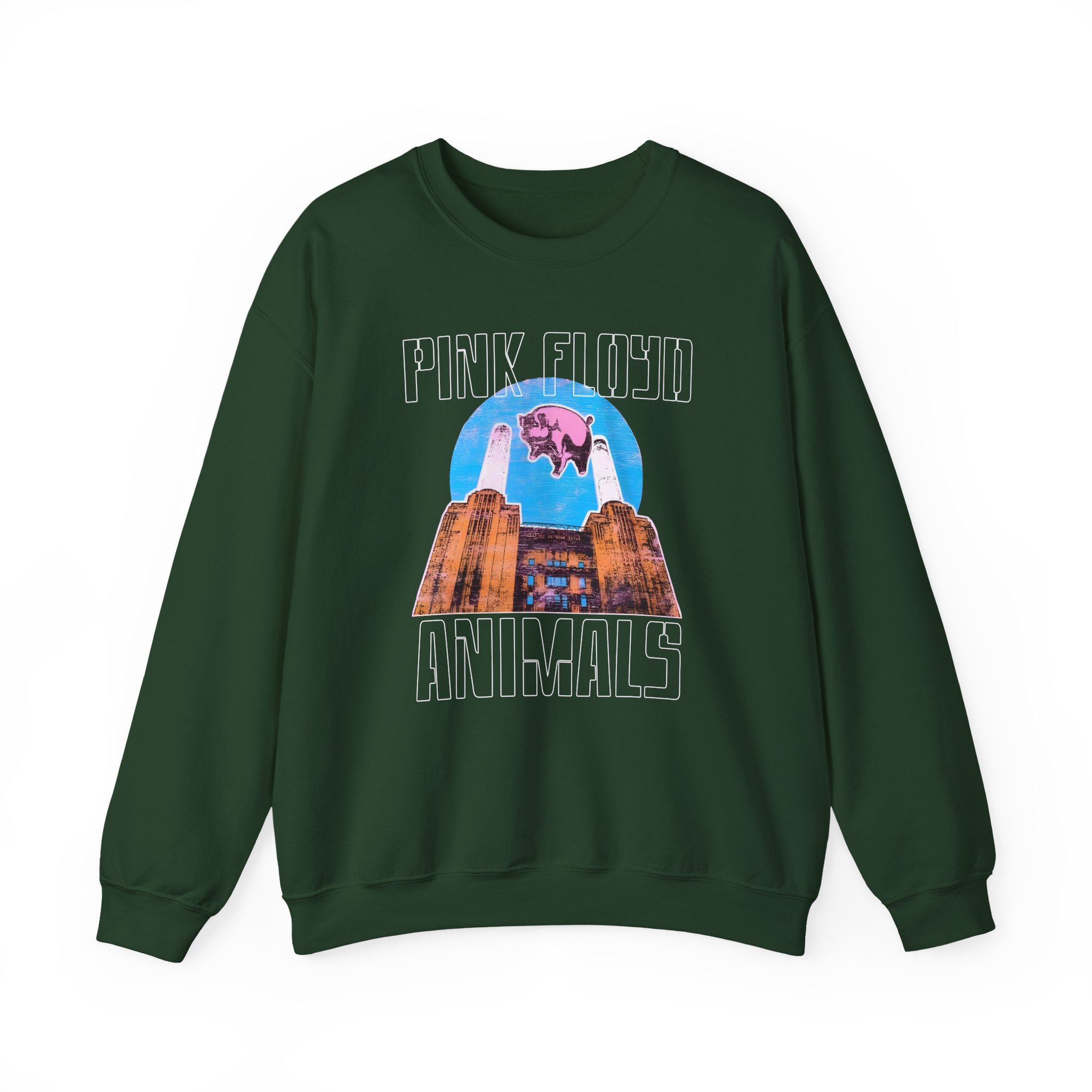 Pink Floyd Animals Pink Unisex Heavy Blend™ Crewneck Sweatshirt - Image 5
