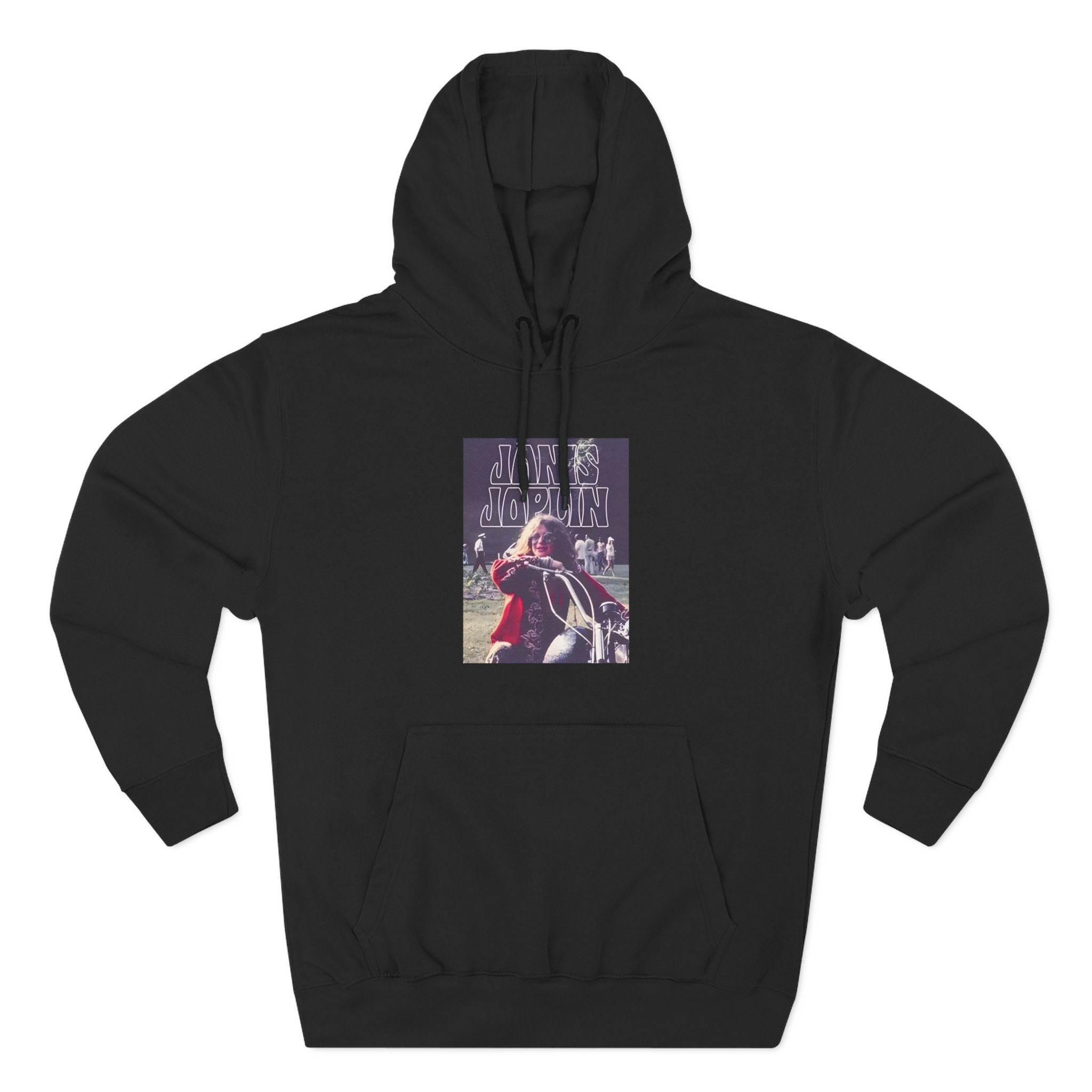 Janis Joplin Three-Panel Fleece Hoodie - Image 7