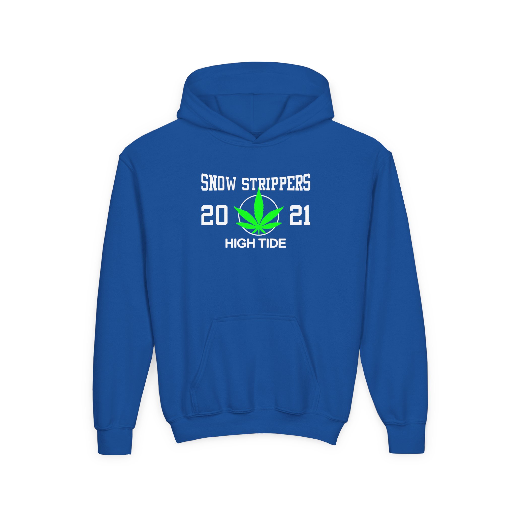Youth Snow Strippers Heavy Blend Hooded Sweatshirt - Image 11