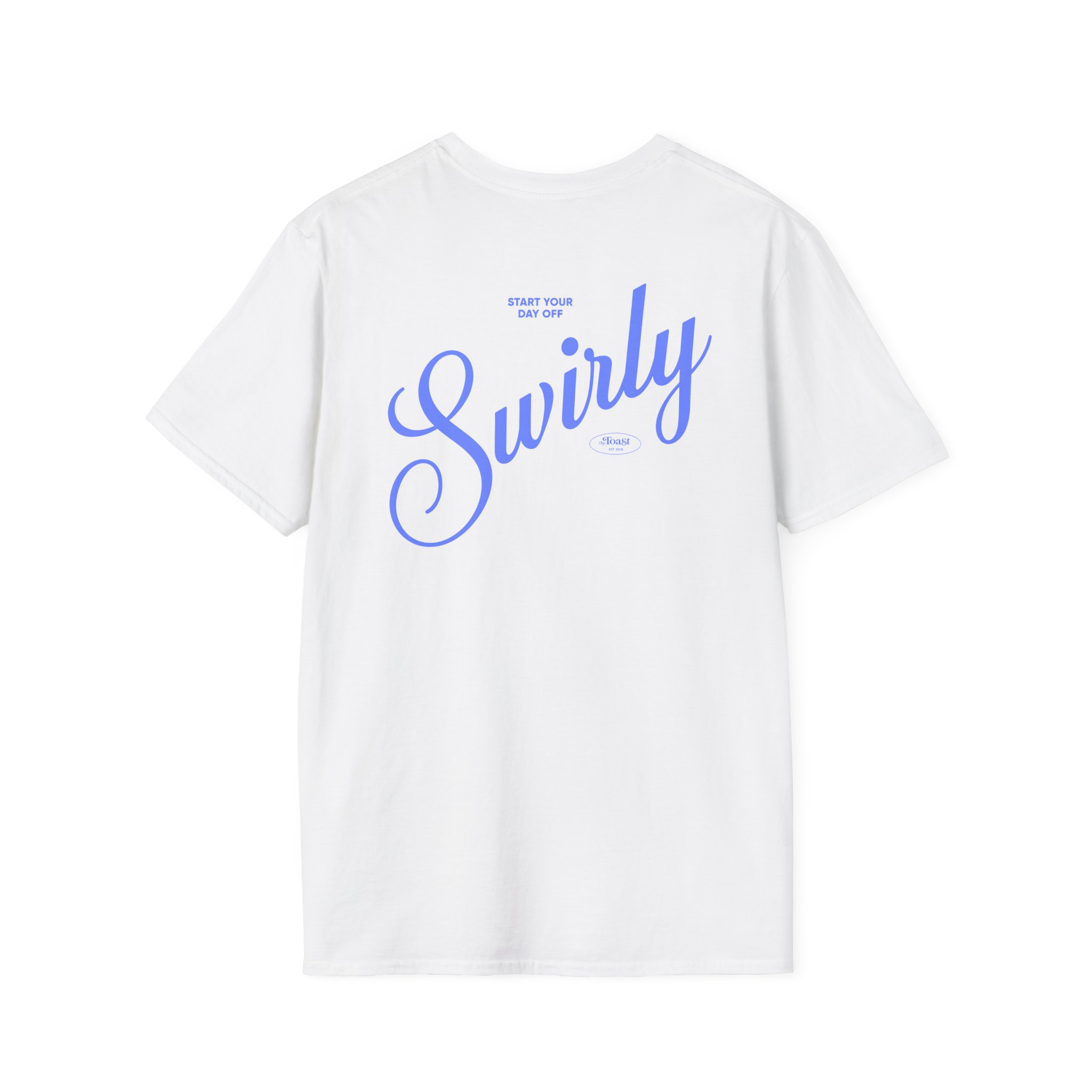The Toast Swirly Unisex Softstyle T-Shirt - Image 2