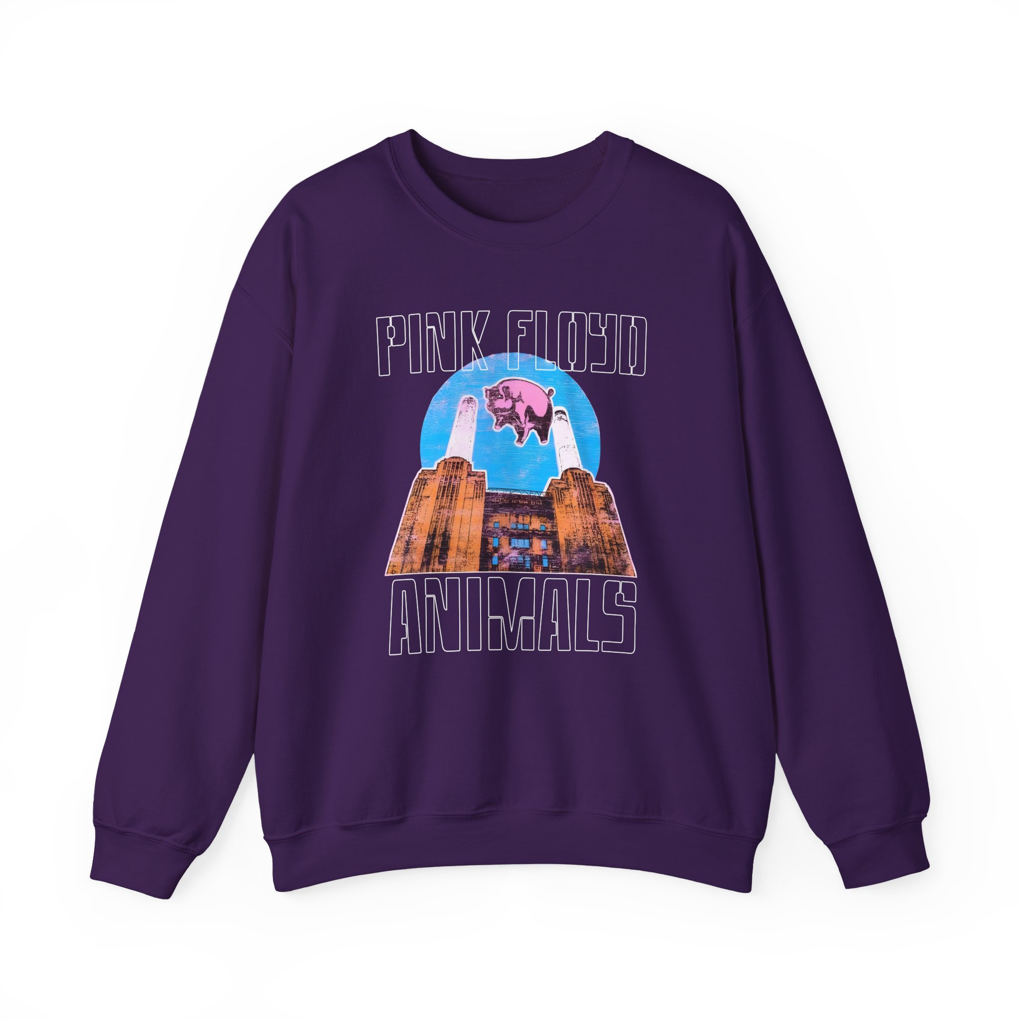 Pink Floyd Animals Pink Unisex Heavy Blend™ Crewneck Sweatshirt - Image 11