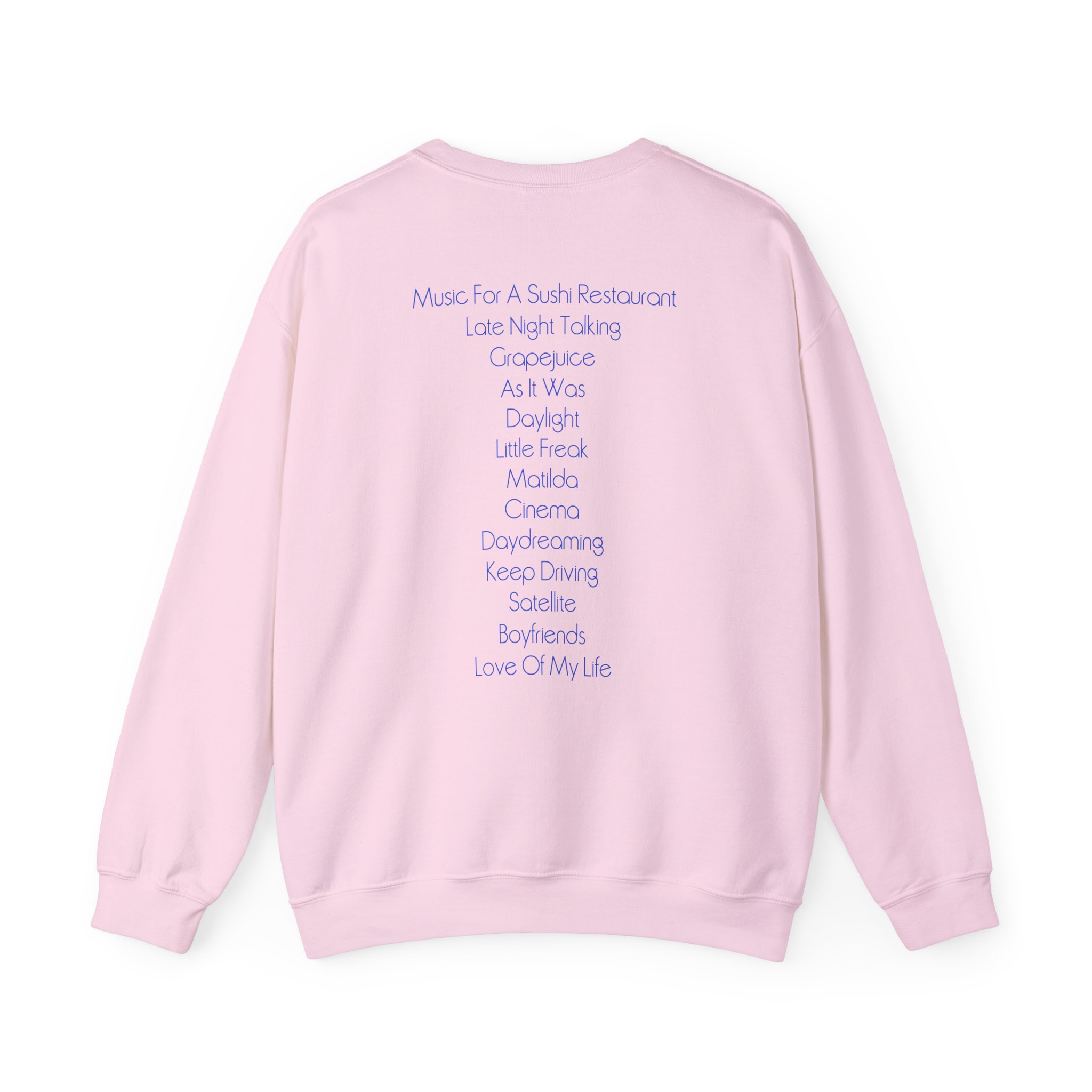 Love on Tour Harry's House Tracklis Unisex Heavy Blend™ Crewneck Sweatshirt - Image 10
