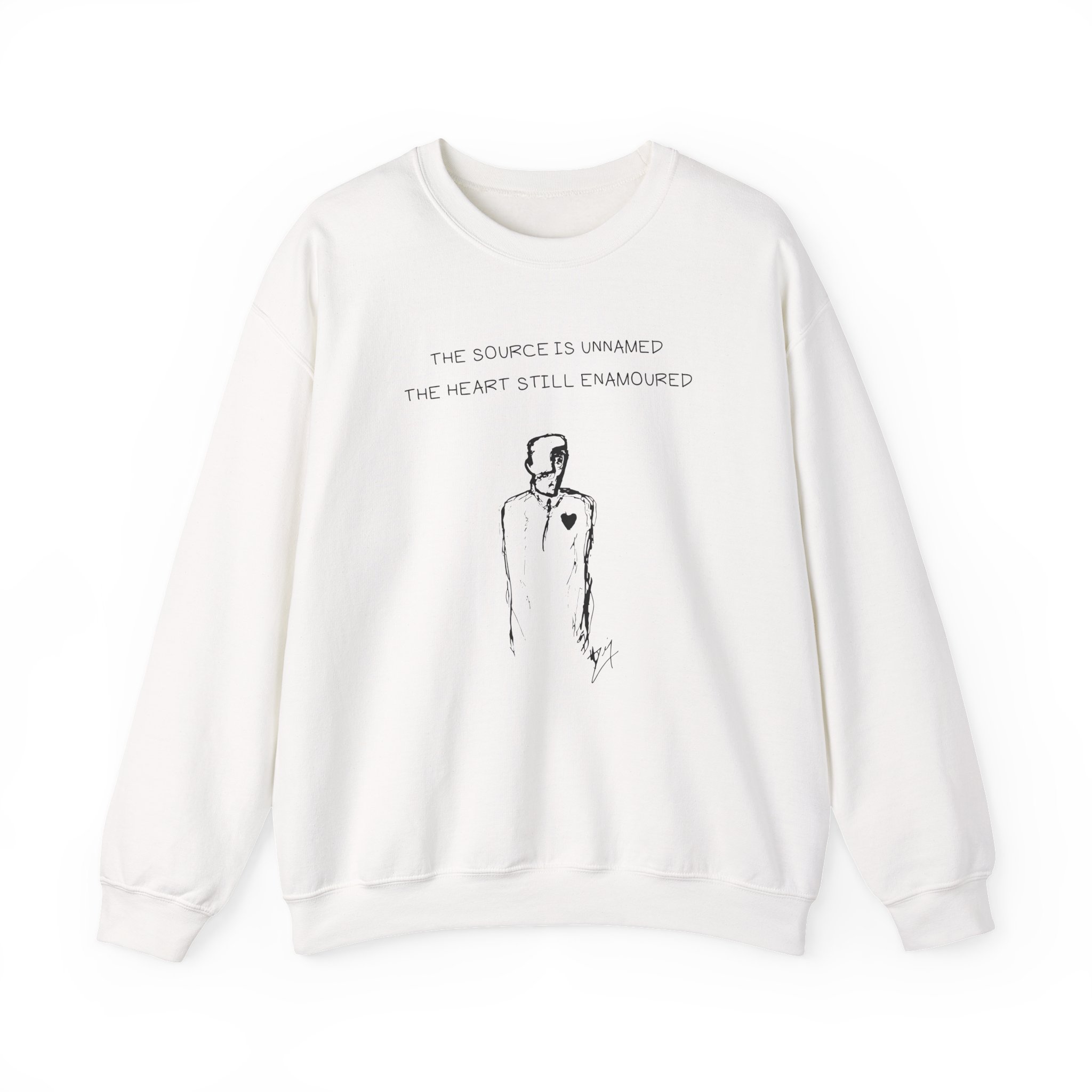 Hozier Unknown Lyric Unisex Heavy Blend™ Crewneck Sweatshirt - Image 3