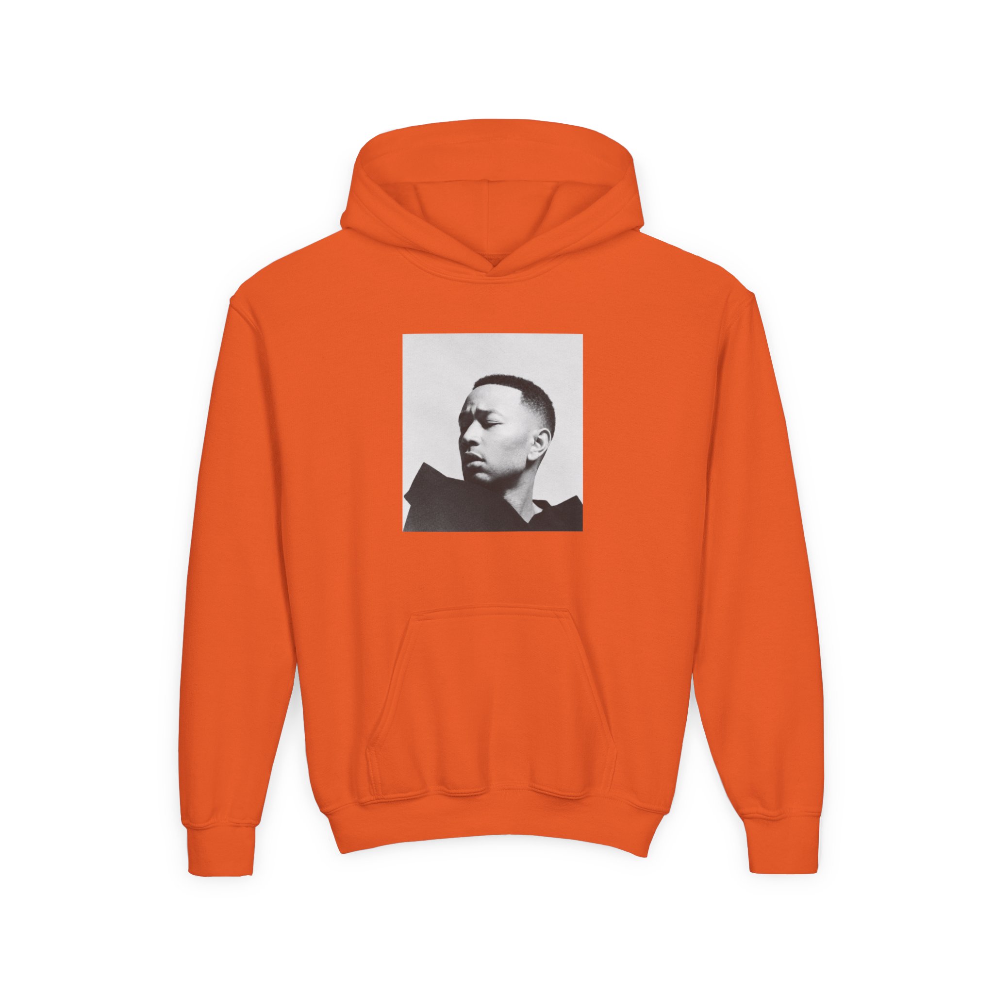 John Legend Darkness Lyrics Youth Heavy Blend Hooded Sweatshirt - Image 7