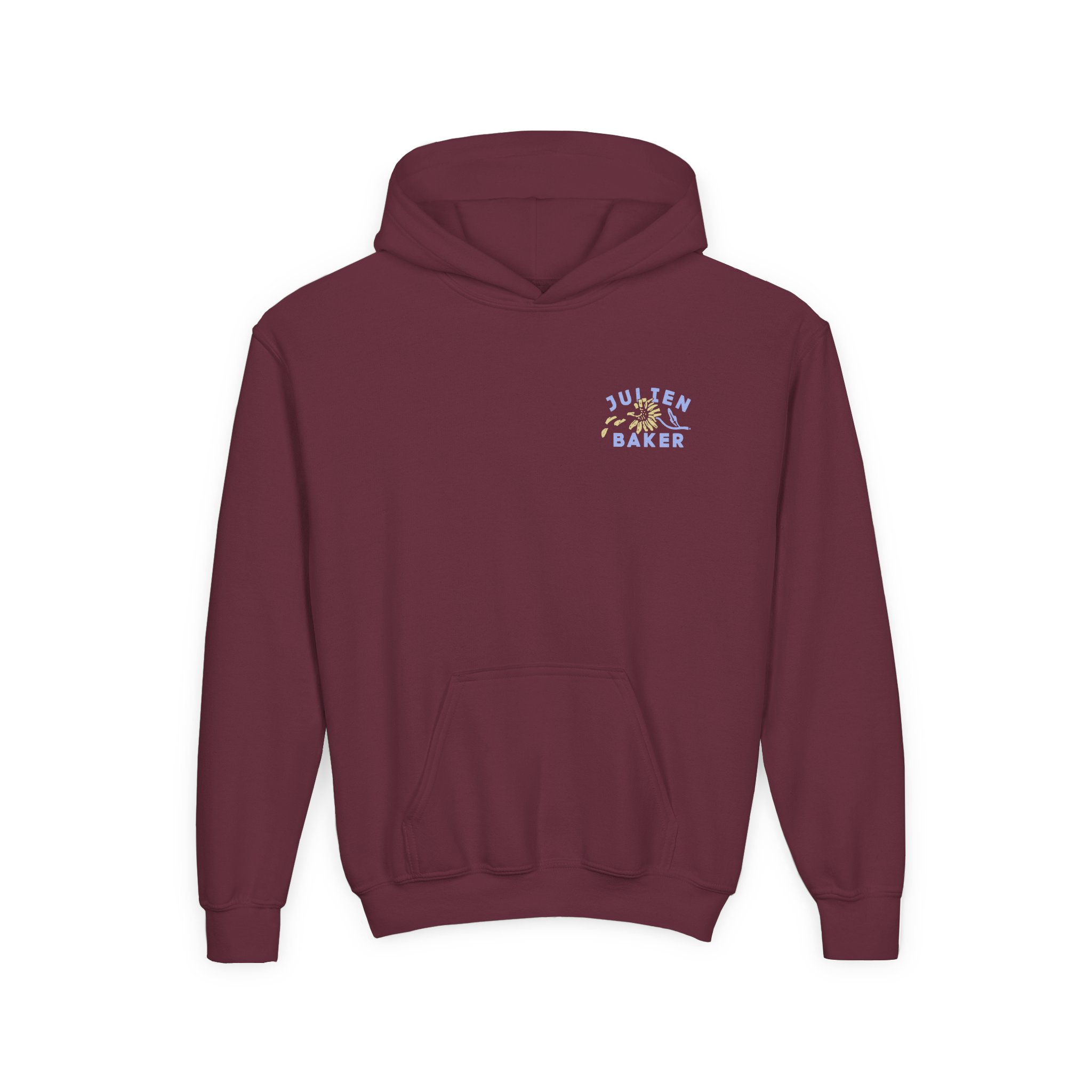 Julien Baker Youth Heavy Blend Hooded Sweatshirt - Image 3