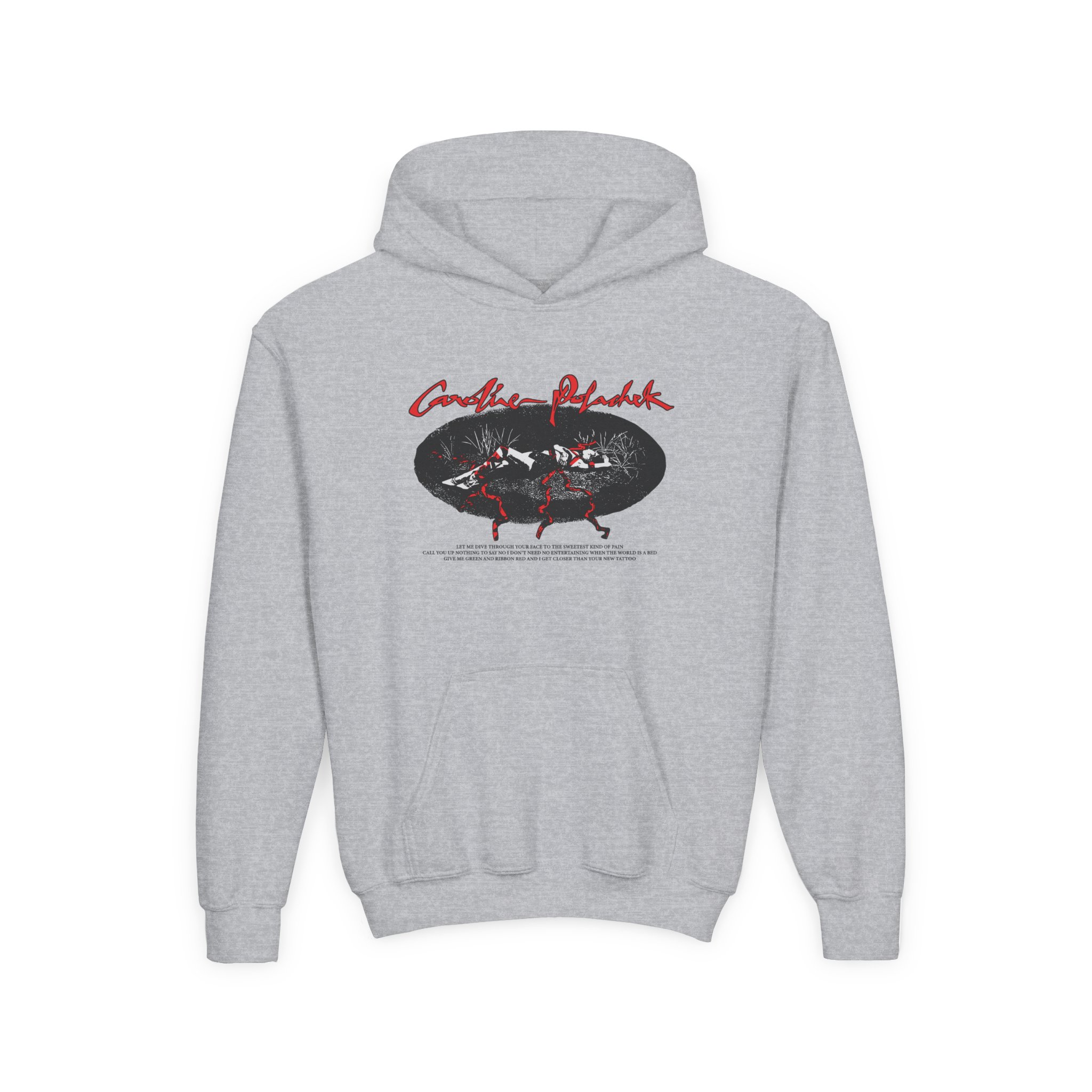 Caroline Polachek Blood & Butter Youth Heavy Blend Hooded Sweatshirt - Image 3
