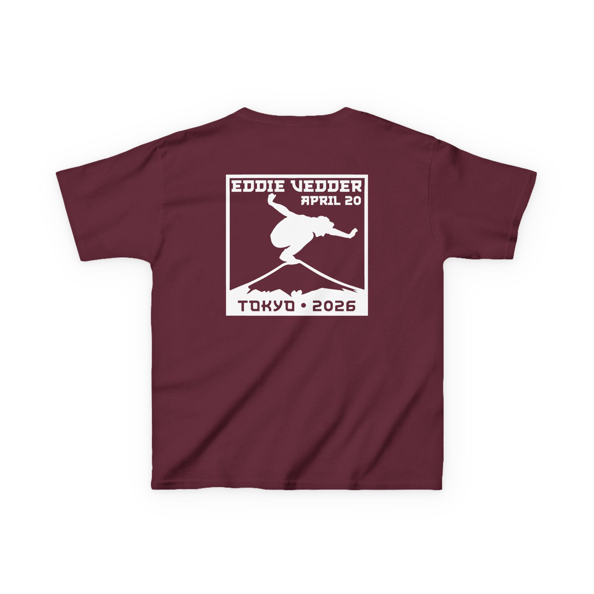 Eddie Vedder 2026 Tokyo Kids Heavy Cotton™ Tee - Image 6