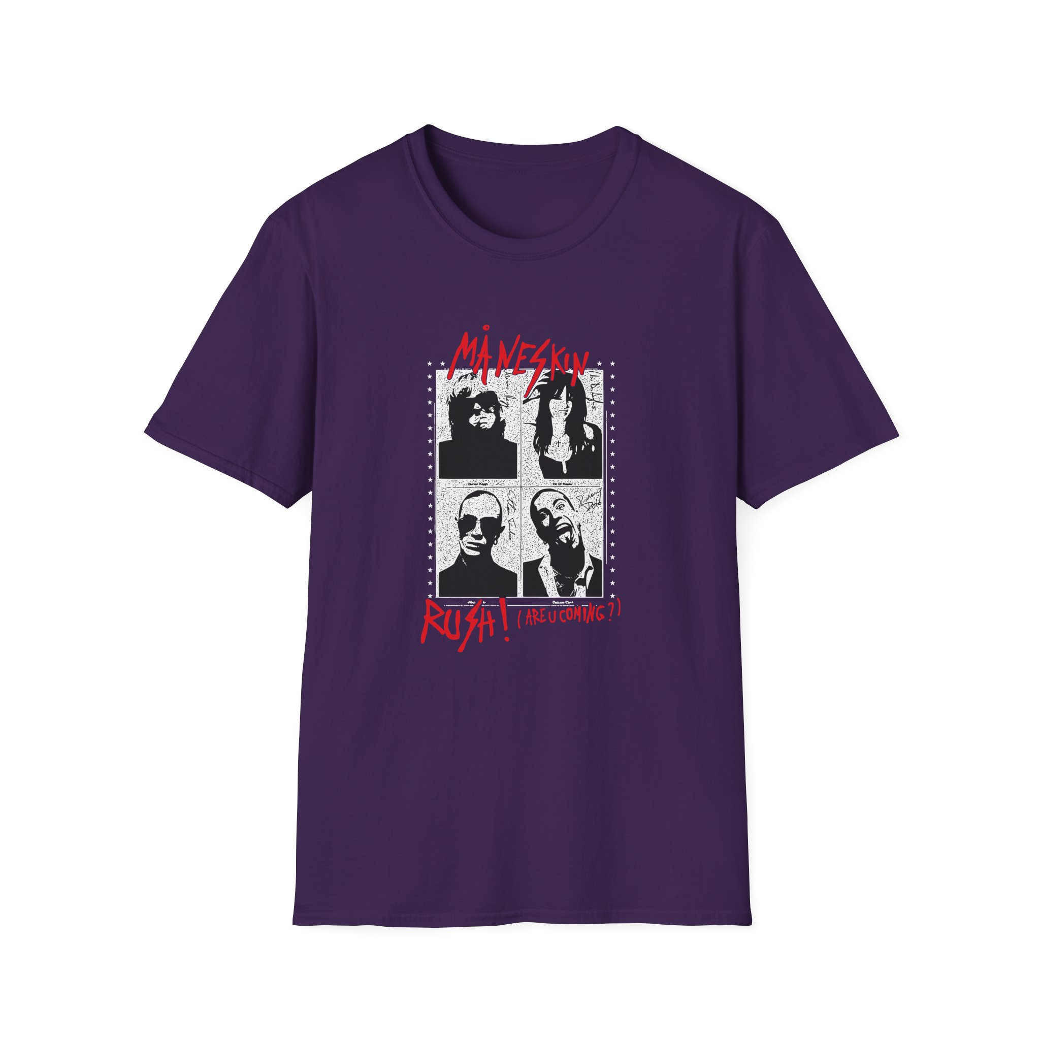 Maneskin RUSH! Unisex Softstyle T-Shirt - Image 17