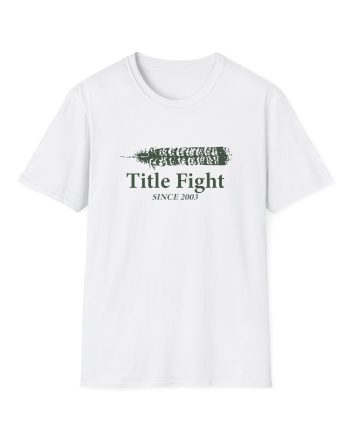 Cold Cuts Title Fight Feather Unisex Softstyle T-Shirt