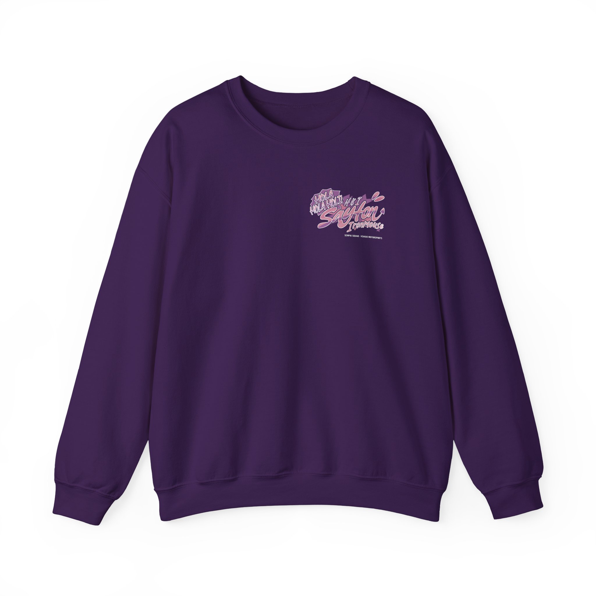 Ironmouse V2 Vshojo X Senpai Squad Unisex Heavy Blend™ Crewneck Sweatshirt - Image 9