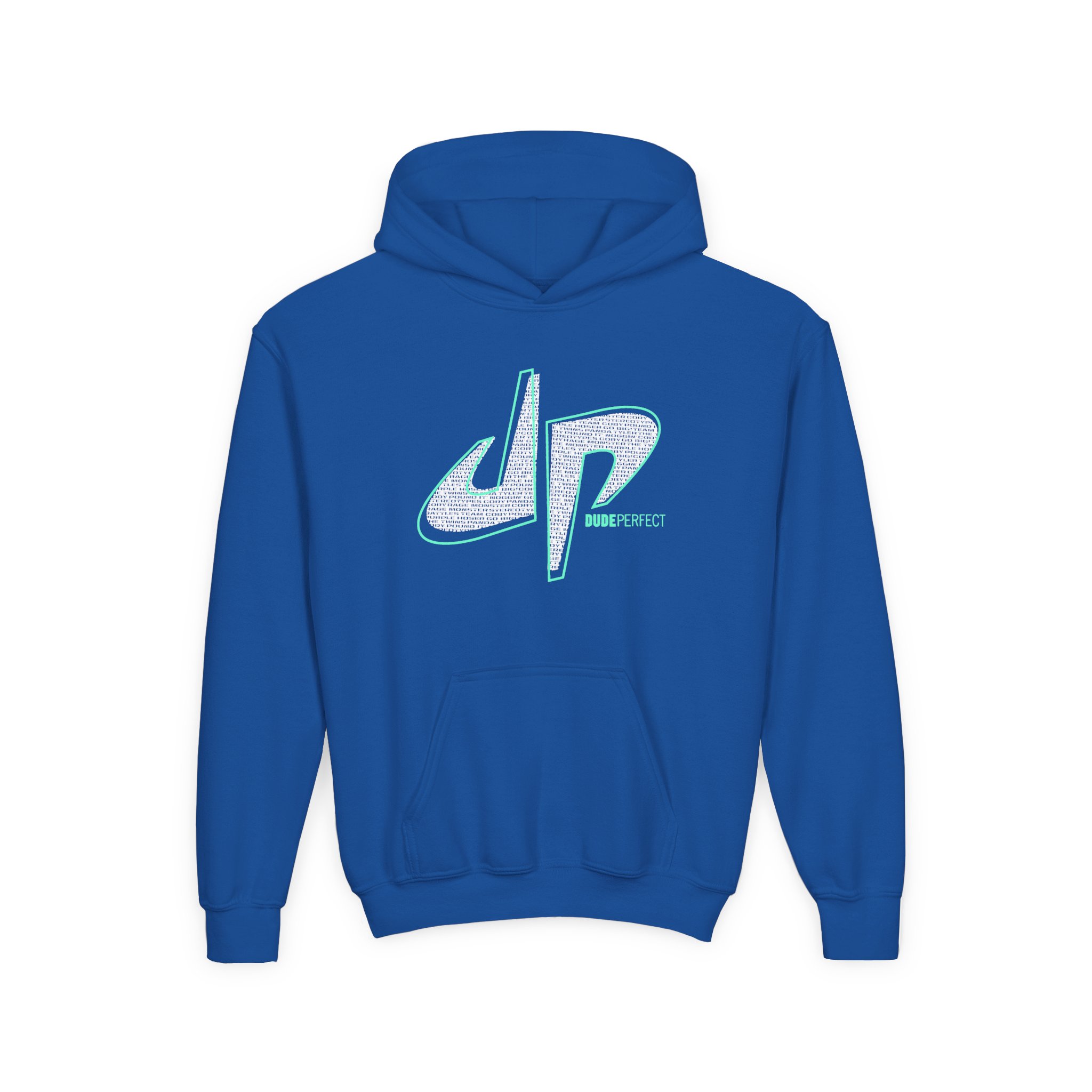 Dude Perfect Pound It Reflective Youth Heavy Blend Hooded Sweatshirt - Image 9