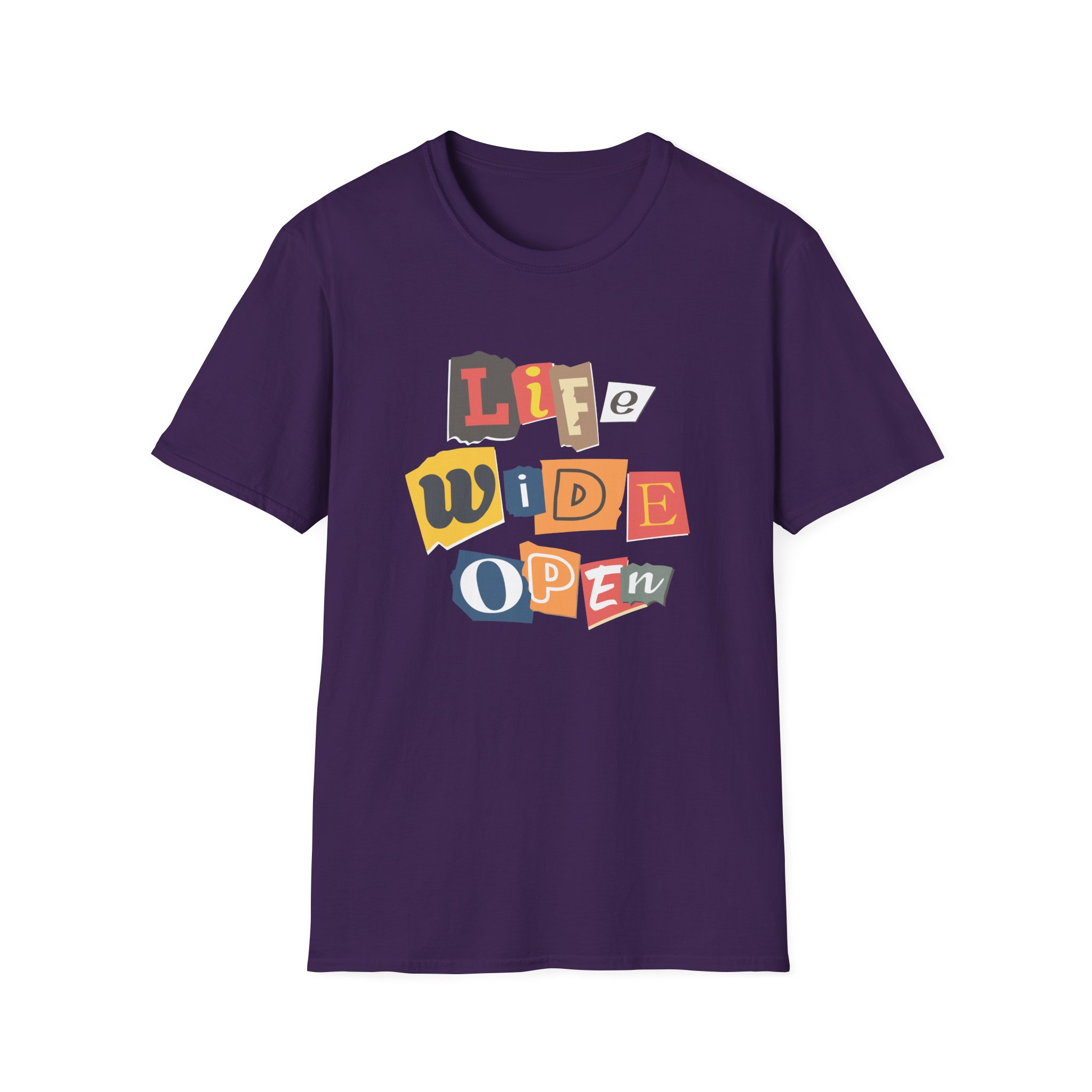 Cboystv Ransom Note Unisex Softstyle T-Shirt - Image 25