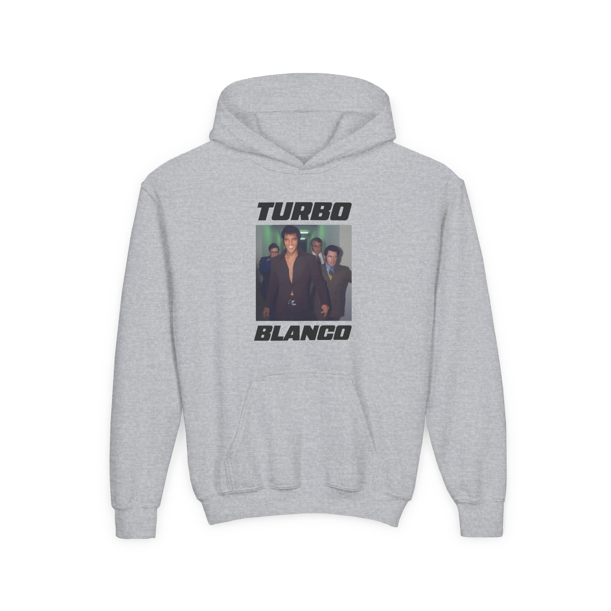 Youth Chris Lorenzo Turbo Blanco Heavy Blend Hooded Sweatshirt - Image 3