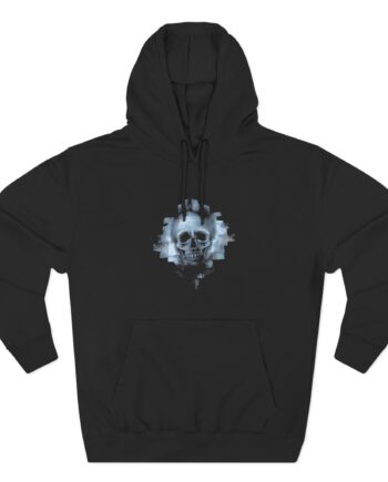 Thunderdome Skull Three-panel Fleece Hoodie
