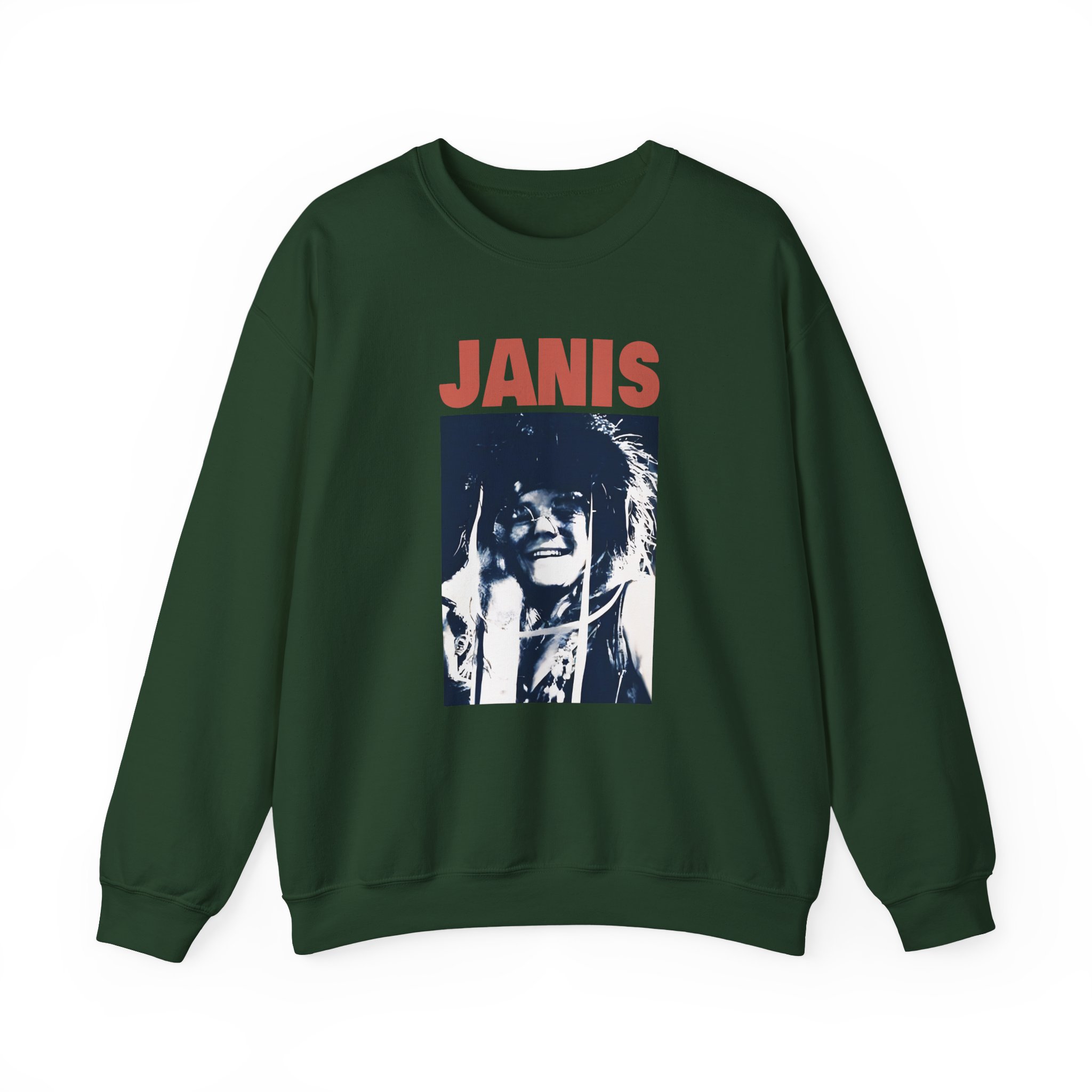 Janis Joplin Beatnick Unisex Heavy Blend™ Crewneck Sweatshirt - Image 13