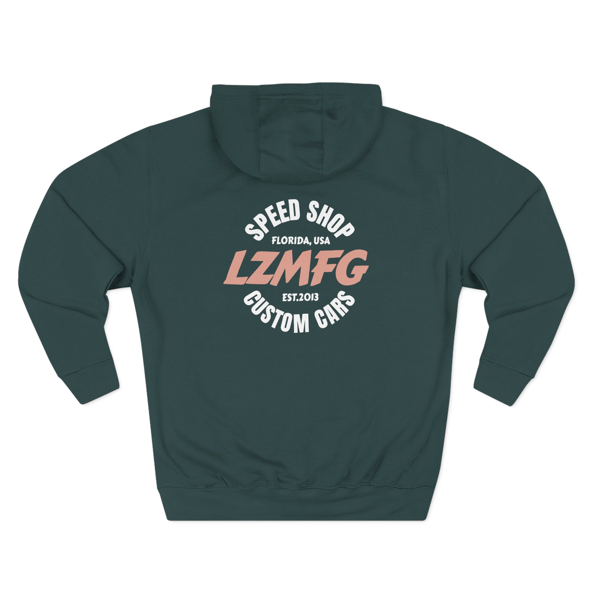 Adam LZ Surf Three-Panel Fleece Hoodie - Image 8