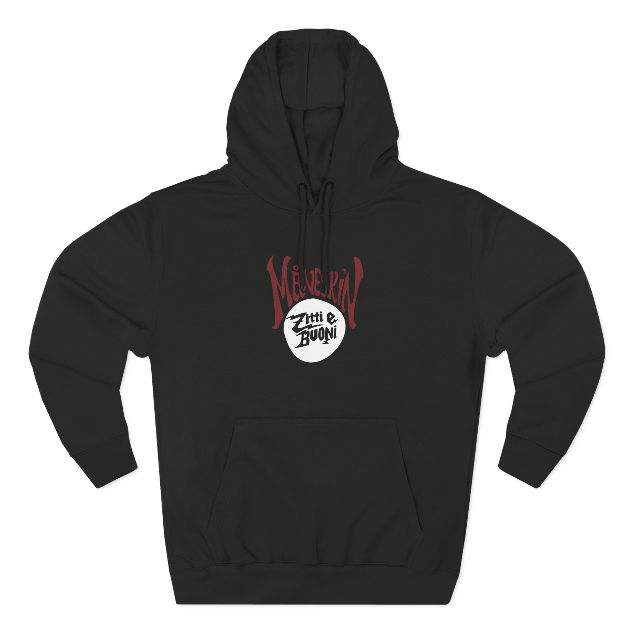 Maneskin Zitti e Buoni Three-Panel Fleece Hoodie