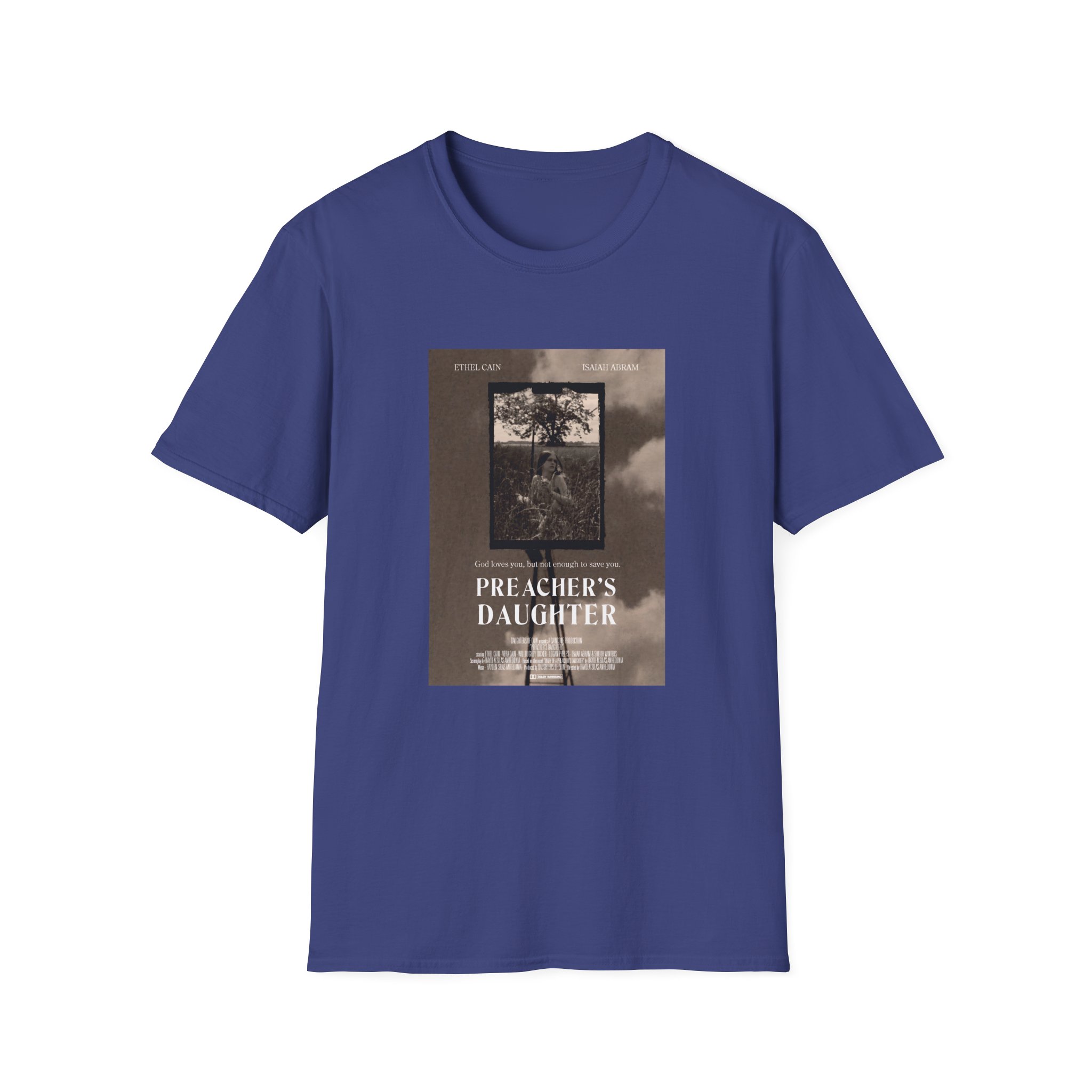 Ethel Cain Preacher's Daughter Movie Poster Unisex Softstyle T-Shirt - Image 11