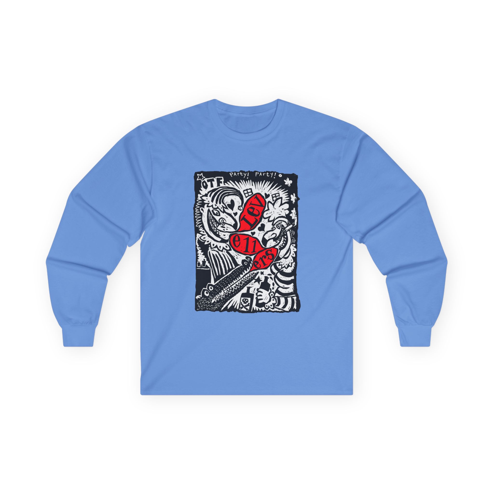 Levellers Party Party Unisex Ultra Cotton Long Sleeve Tee - Image 11
