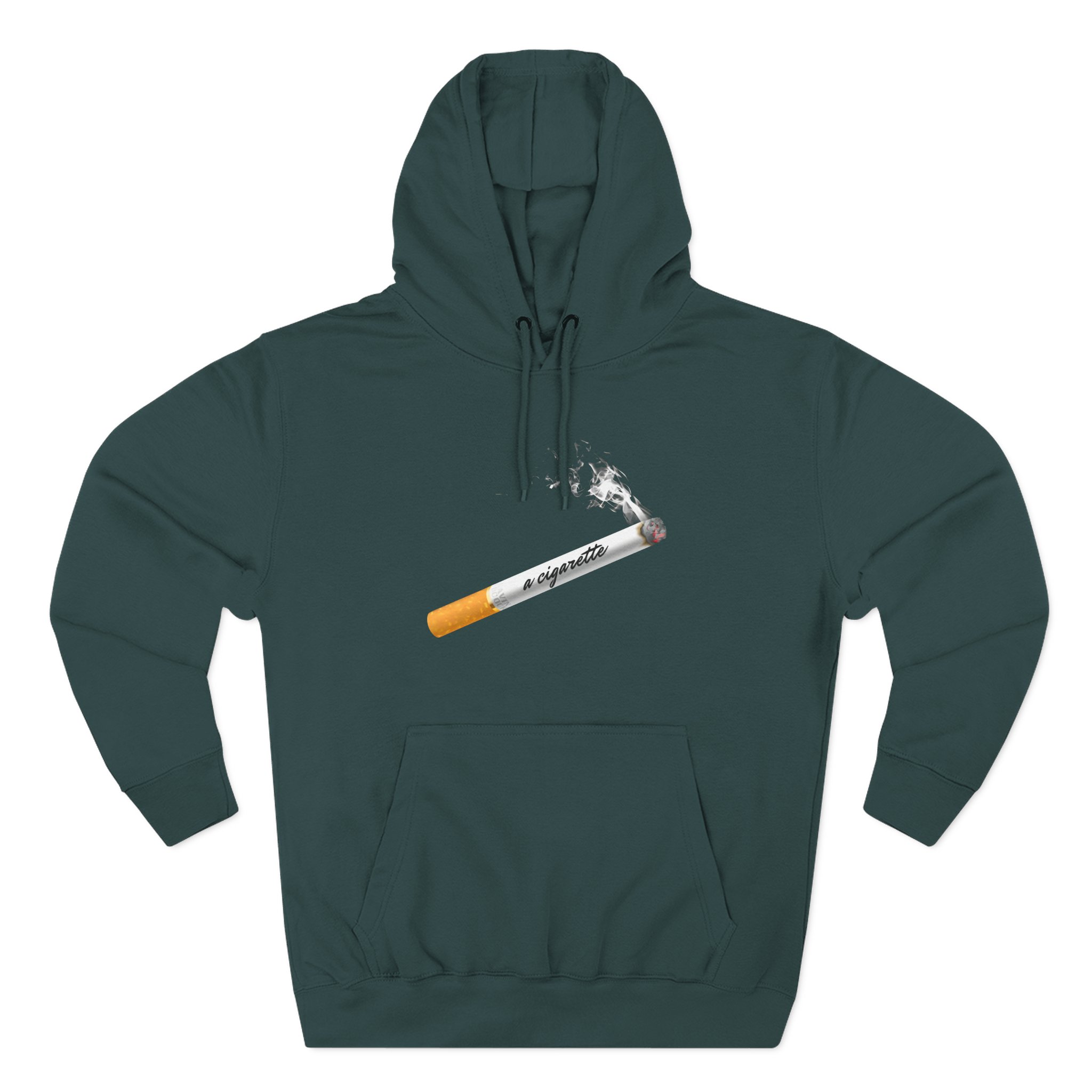 Gavin Adcock a Cigarette Smokin Three-Panel Fleece Hoodie - Image 5