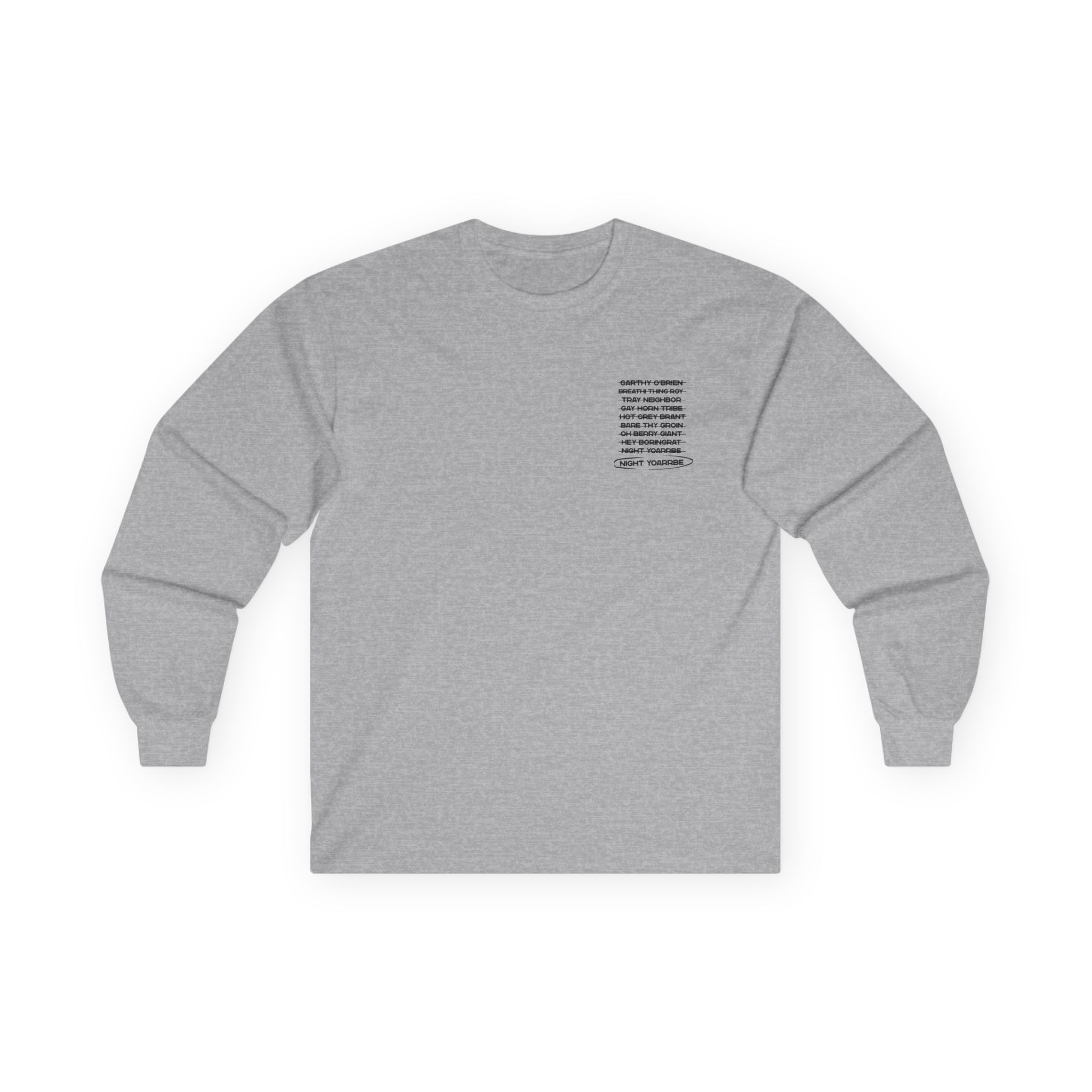 Dropout Night Yorb Anagram Unisex Ultra Cotton Long Sleeve Tee - Image 5